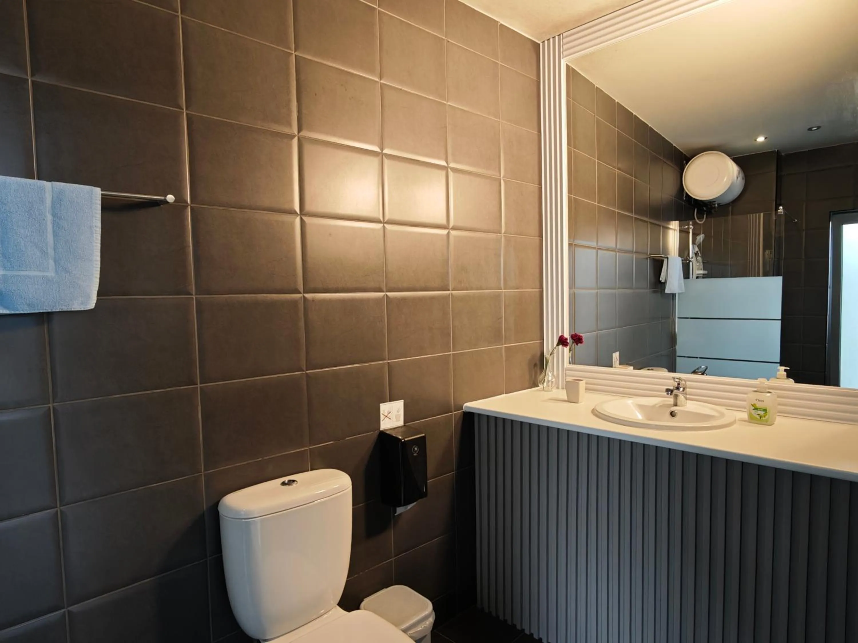 Toilet in St. Lazaros Studios