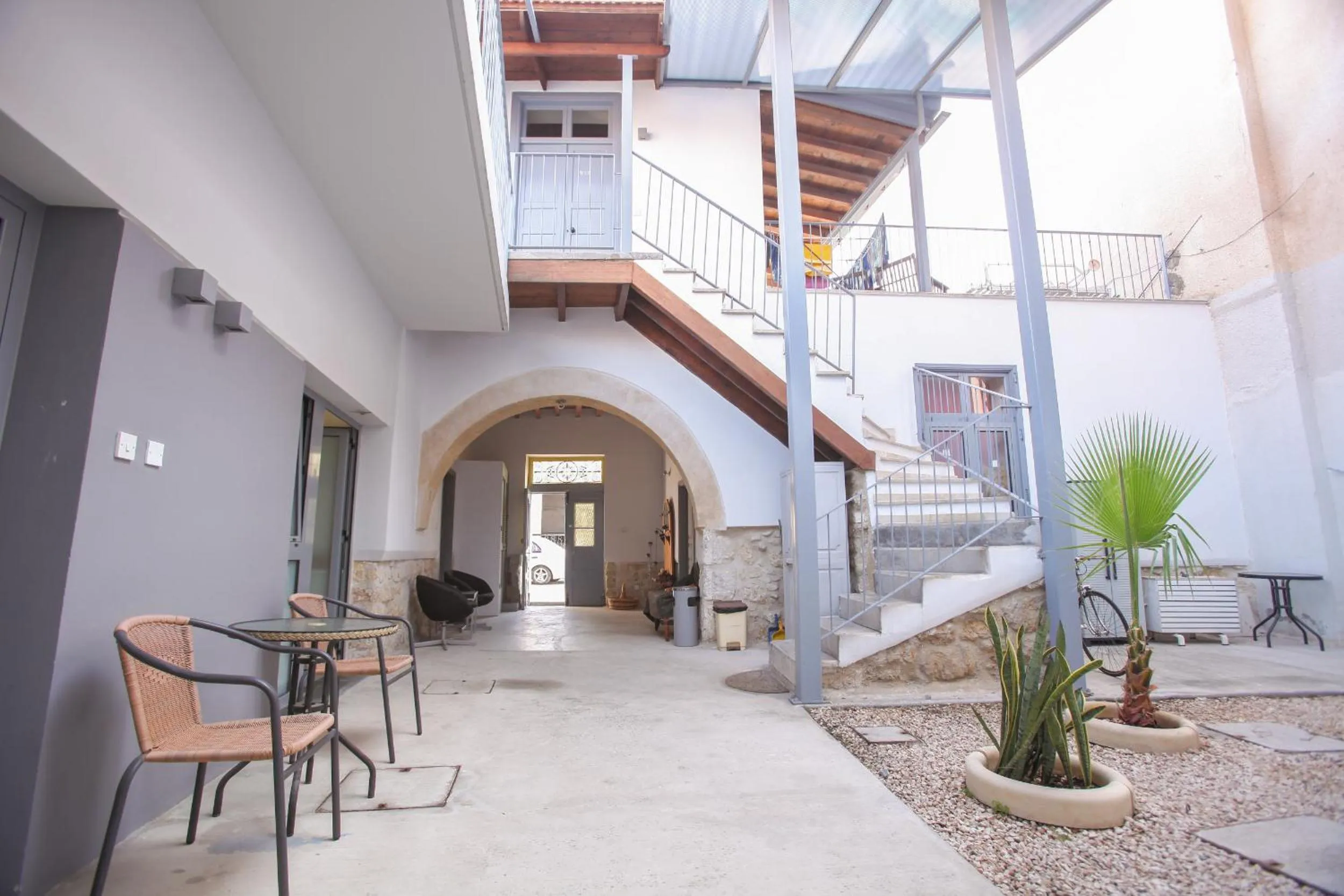 Bird's eye view in St. Lazaros Studios