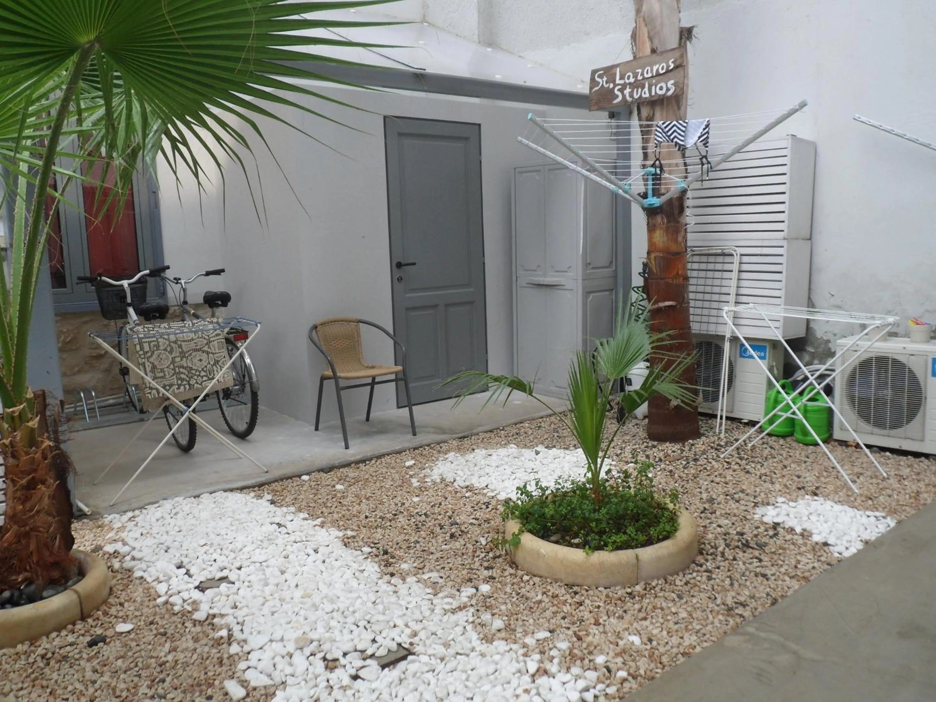 Garden in St. Lazaros Studios