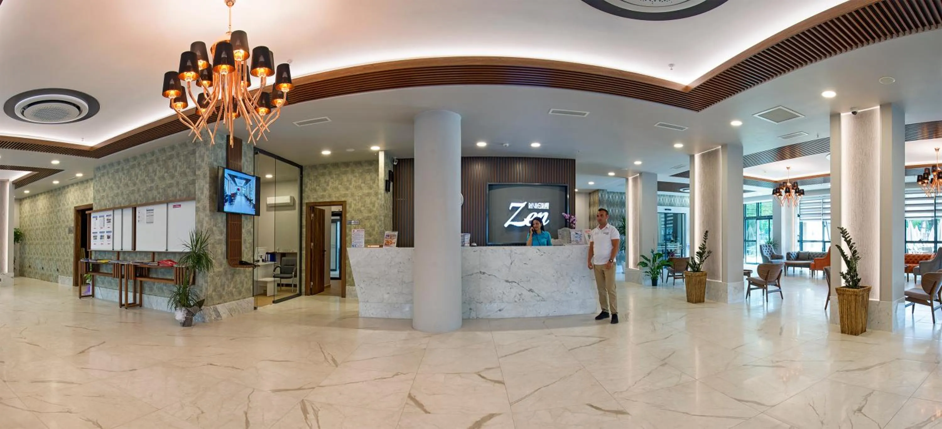 Lobby or reception in Riviera Zen Hotel Adult Only