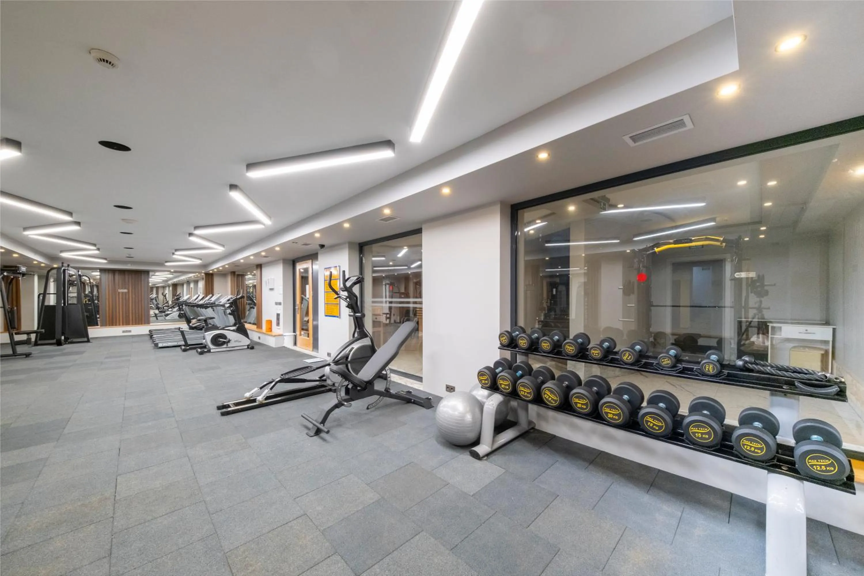 Fitness centre/facilities in Riviera Zen Hotel Adult Only