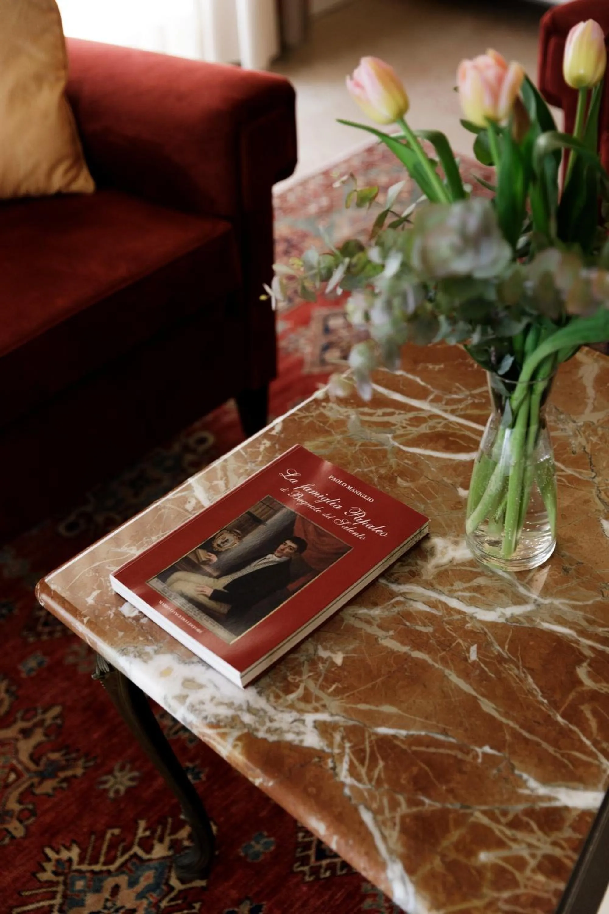 Decorative detail in Hotel Palazzo Papaleo