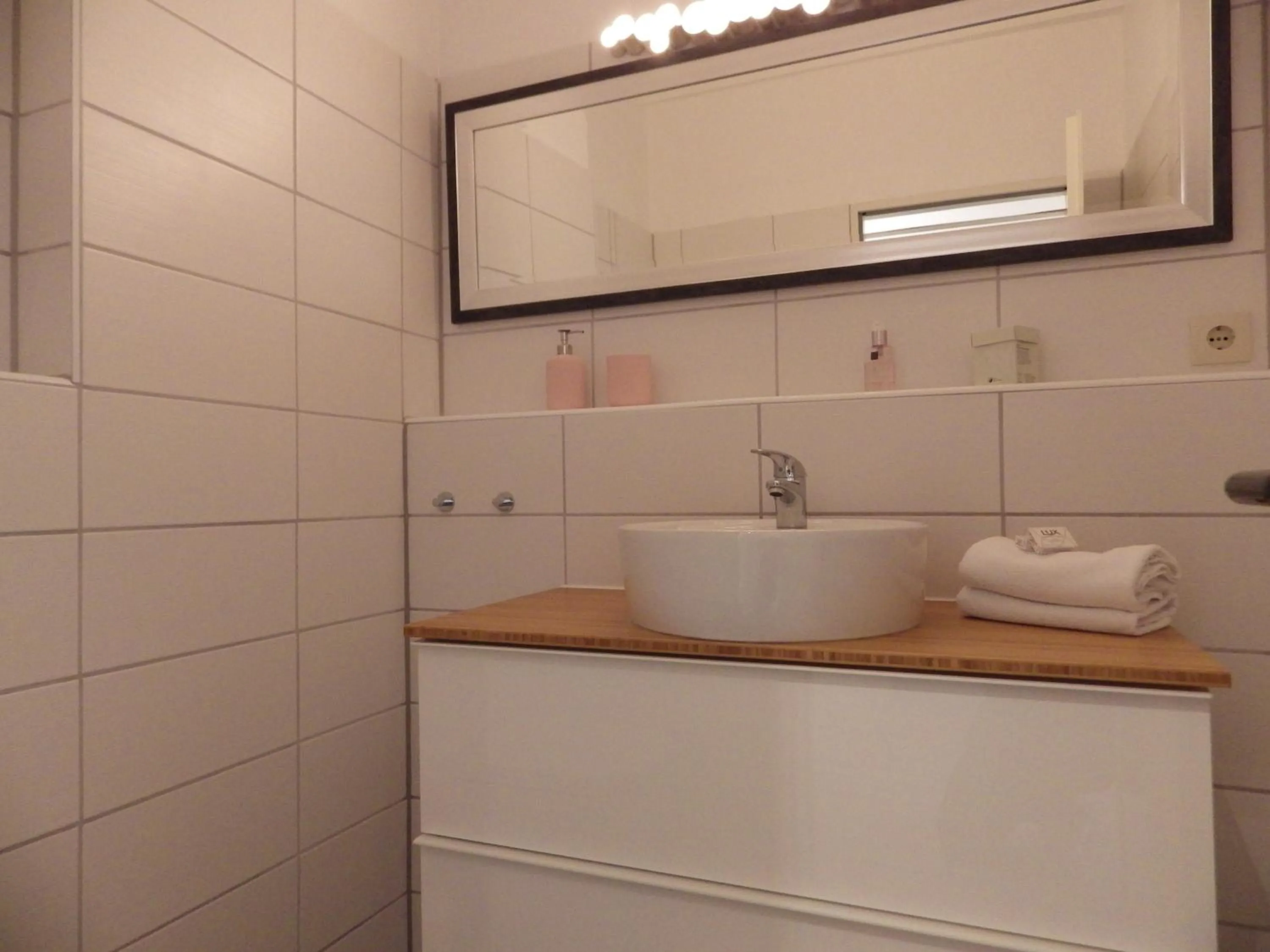 Toilet in Pension Haus Heitzig