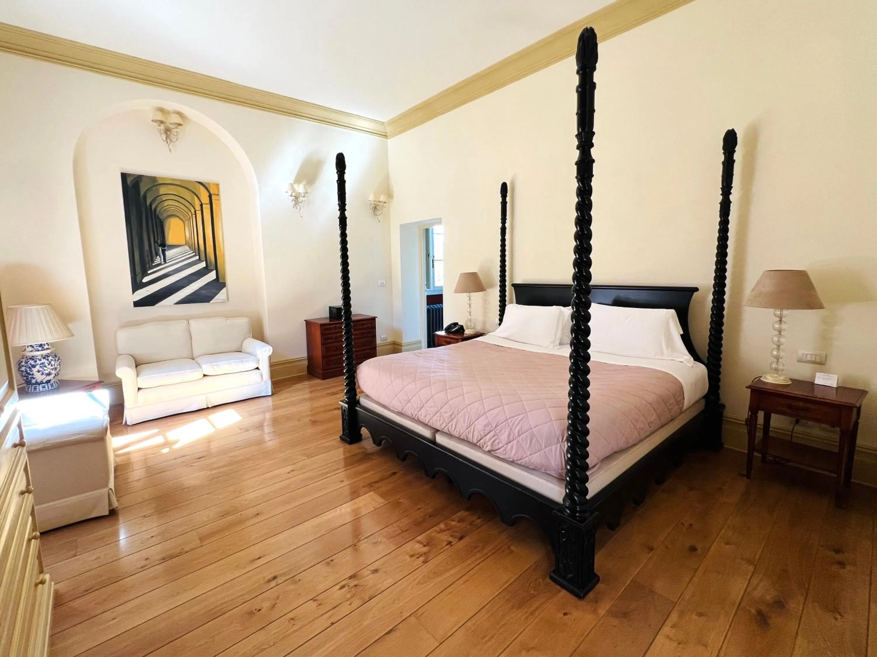 Bed in Hotel Villa Casanova