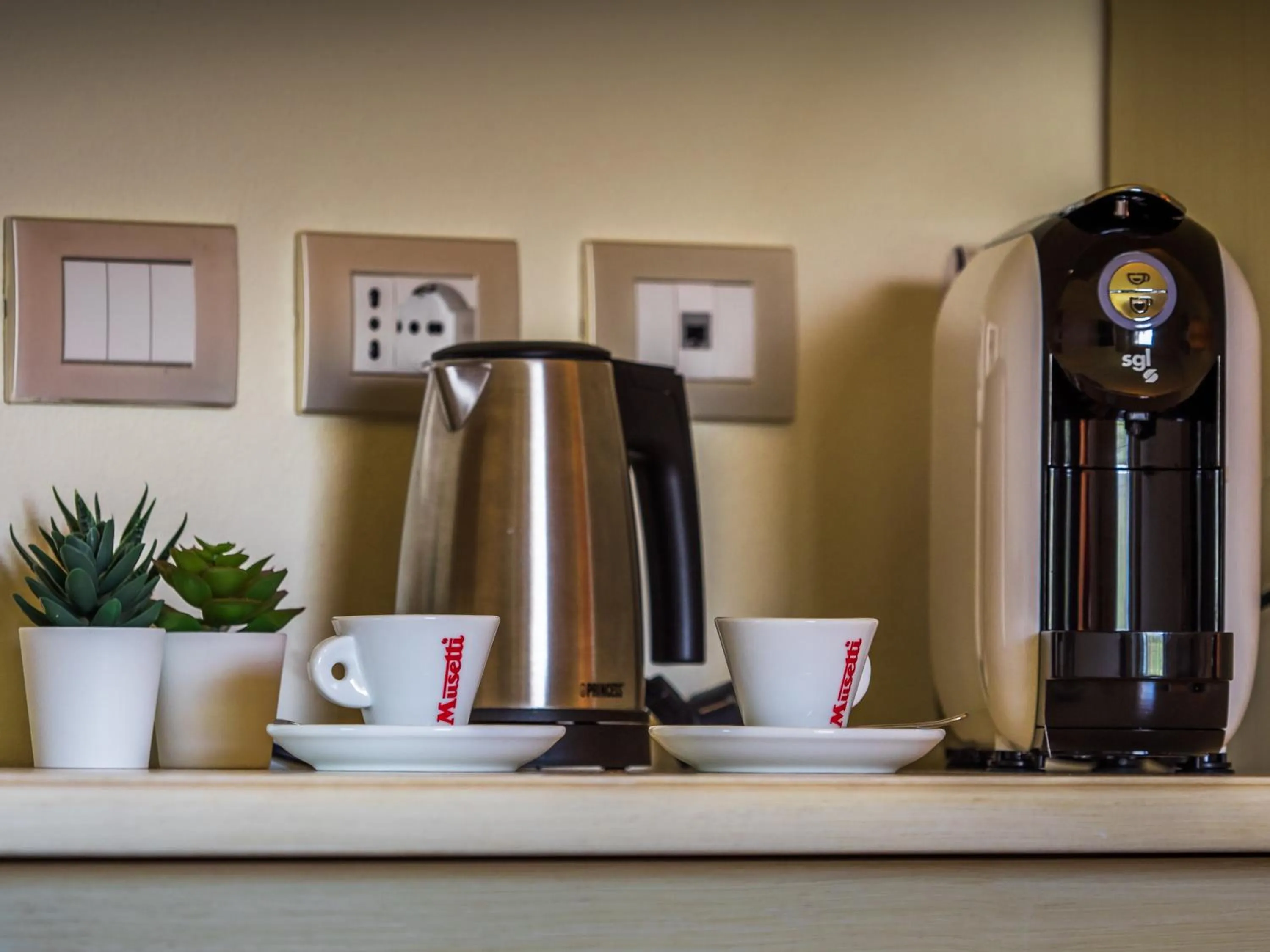 Coffee/tea facilities in Hotel Villa Casanova