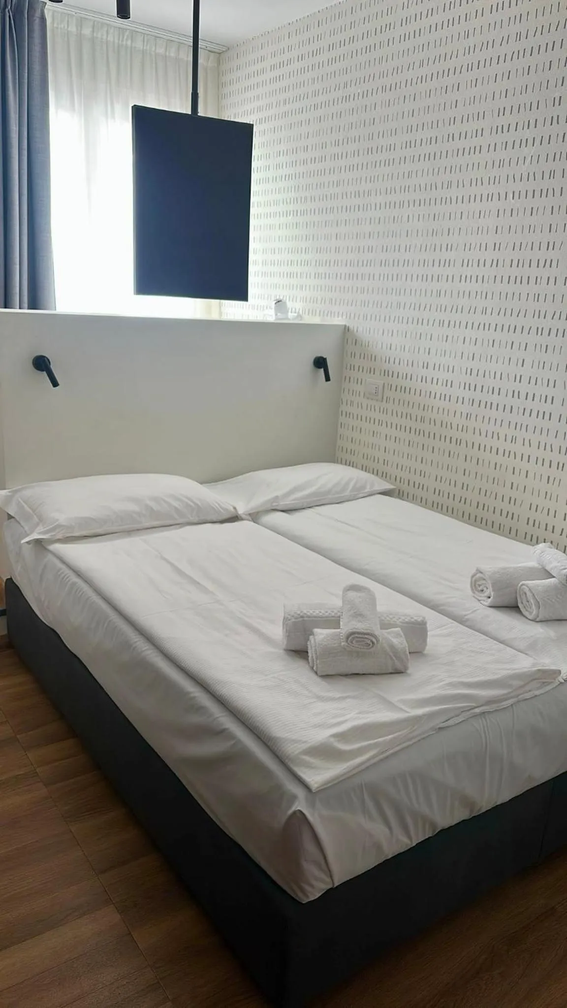 Bed in Hotel Marolda