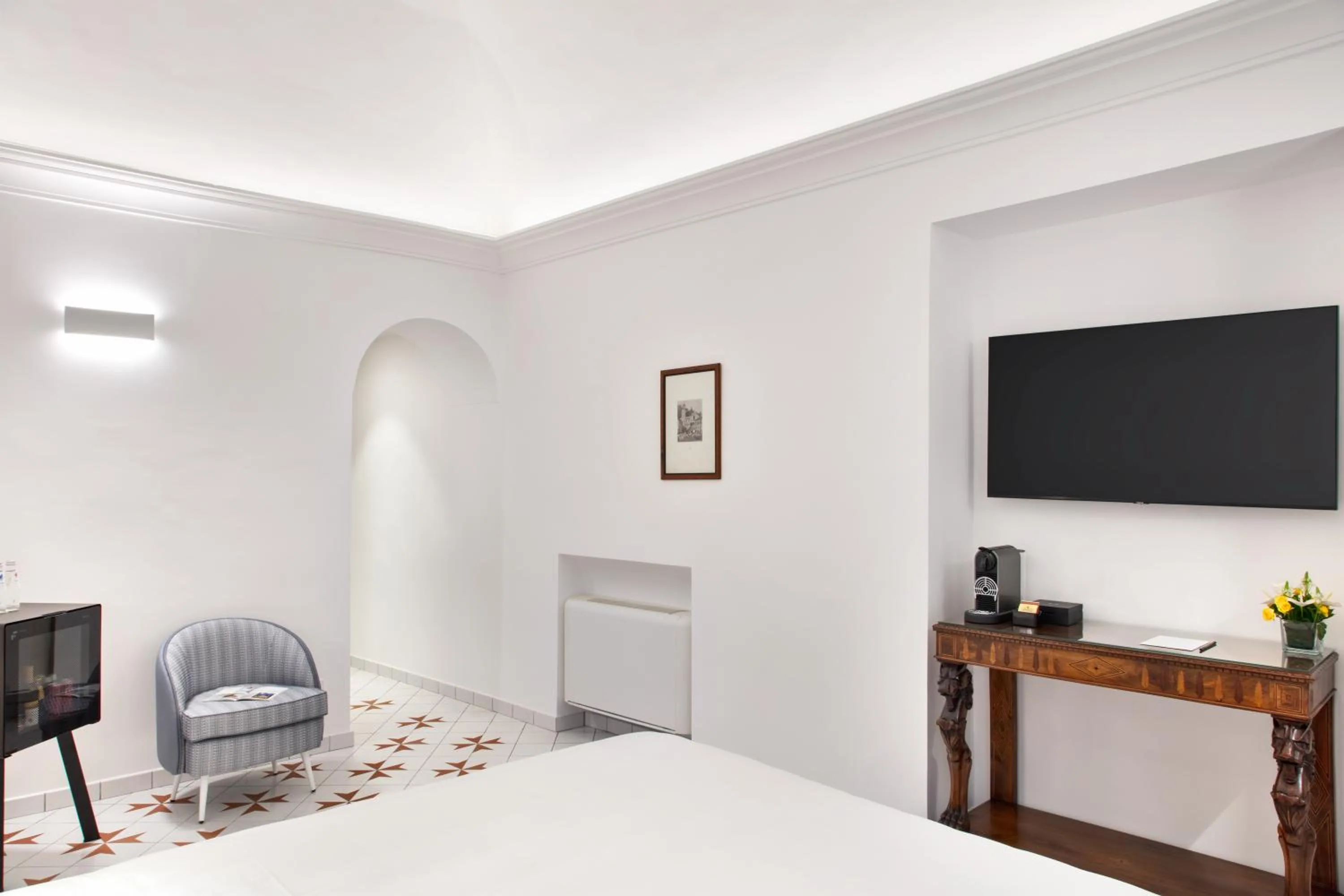 Bed in Hotel Residence