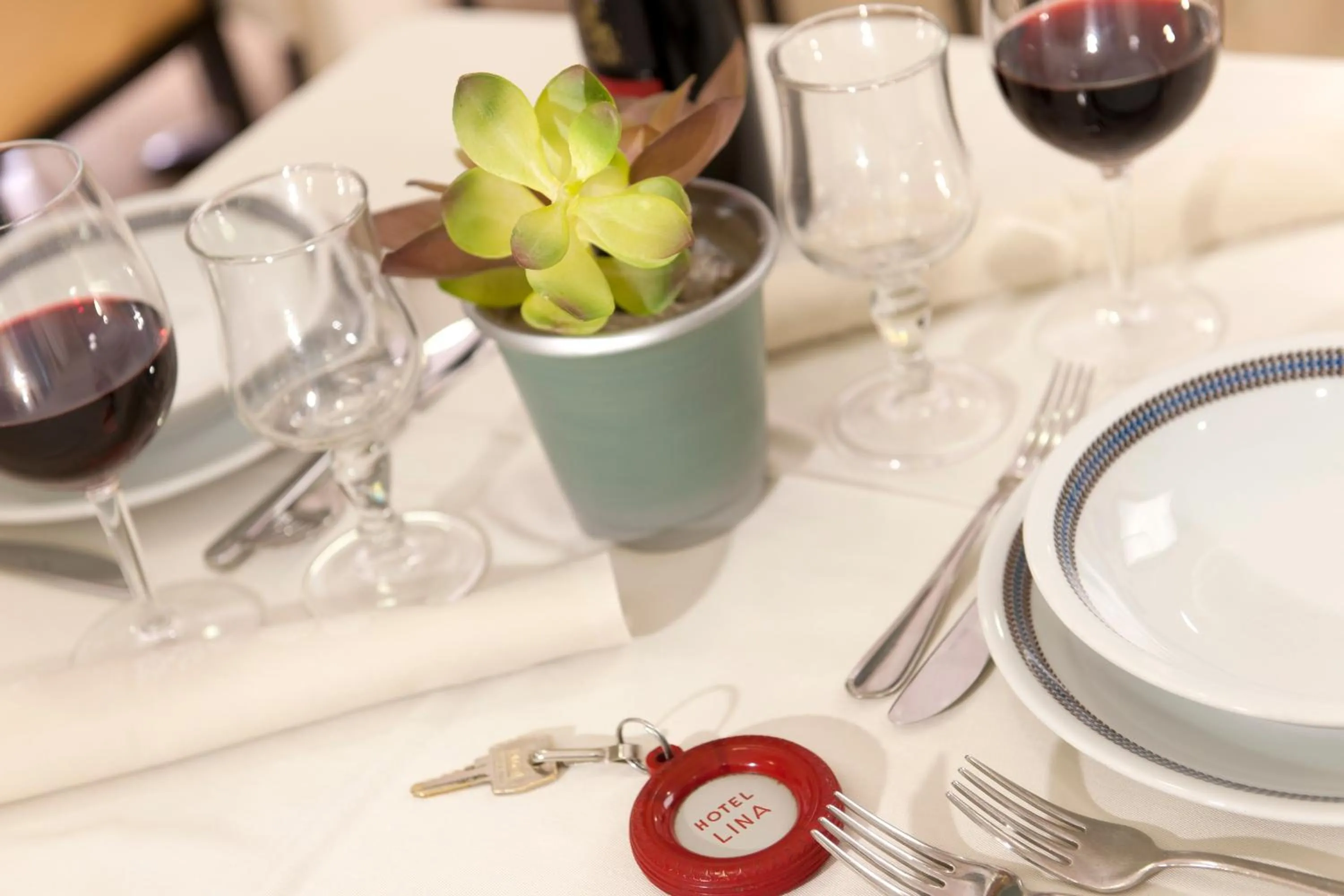 Restaurant/places to eat in Hotel Lina