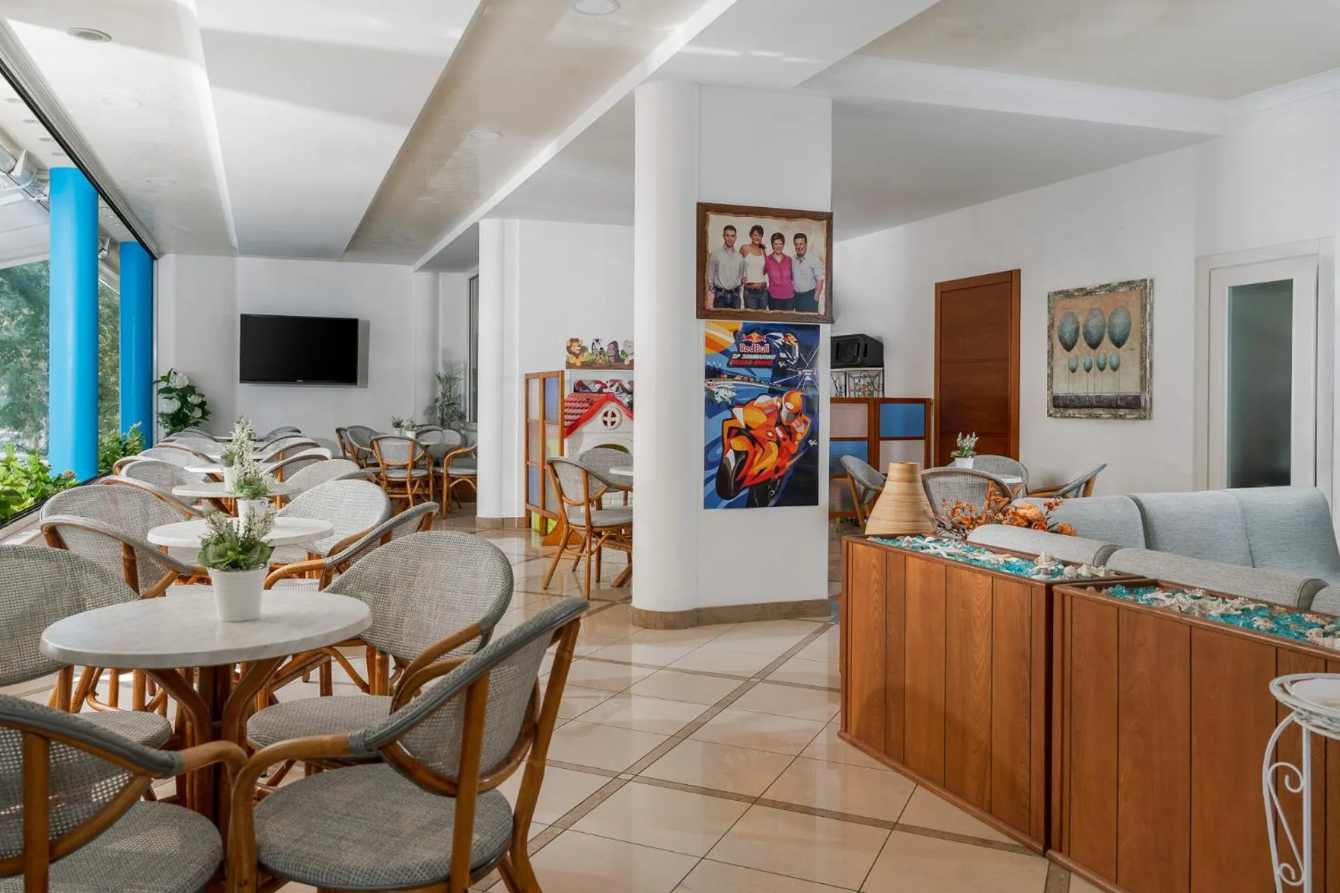 Lounge or bar in Hotel Lina