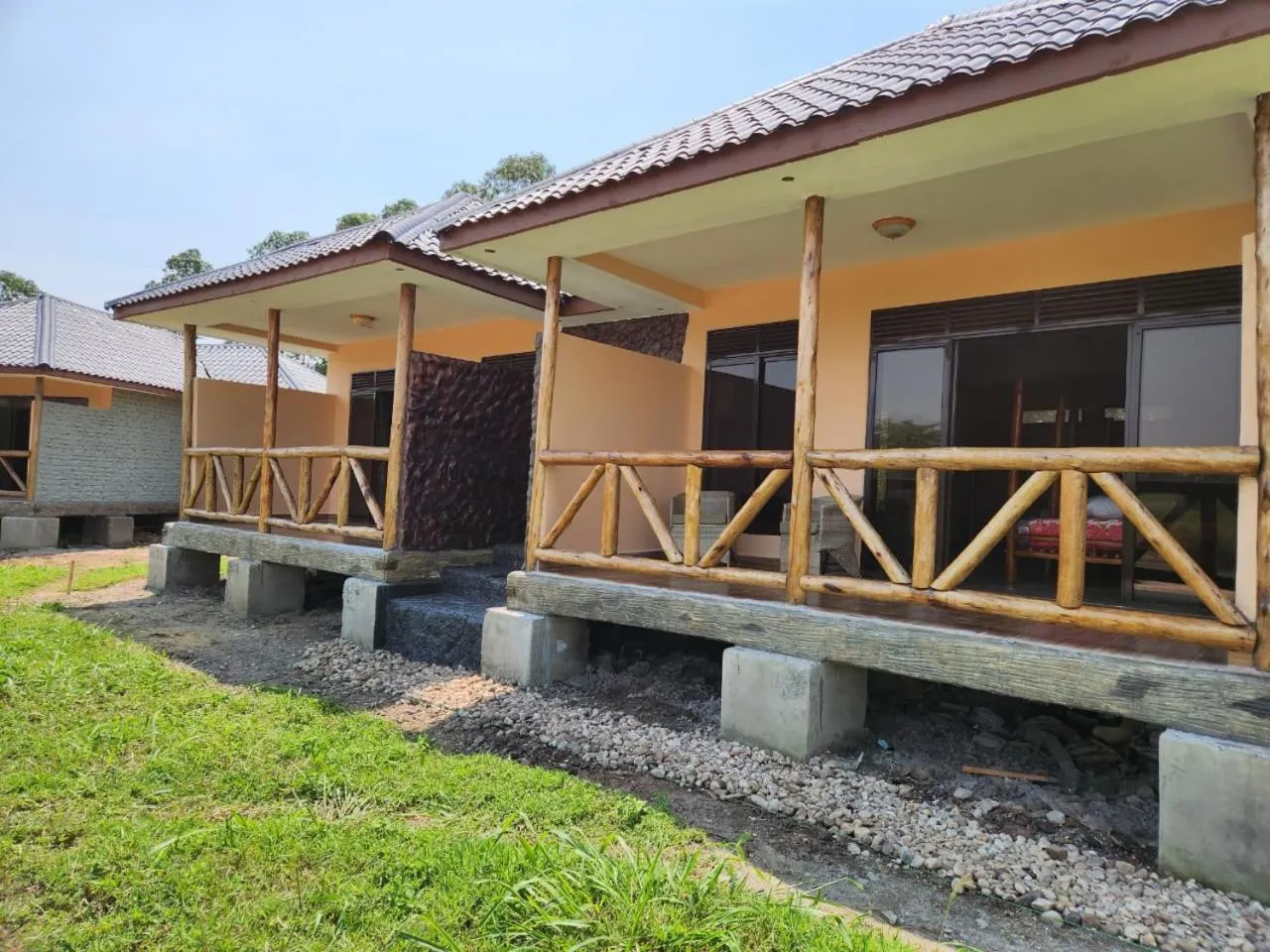 Balcony/Terrace in Ishasha Pride Lodge