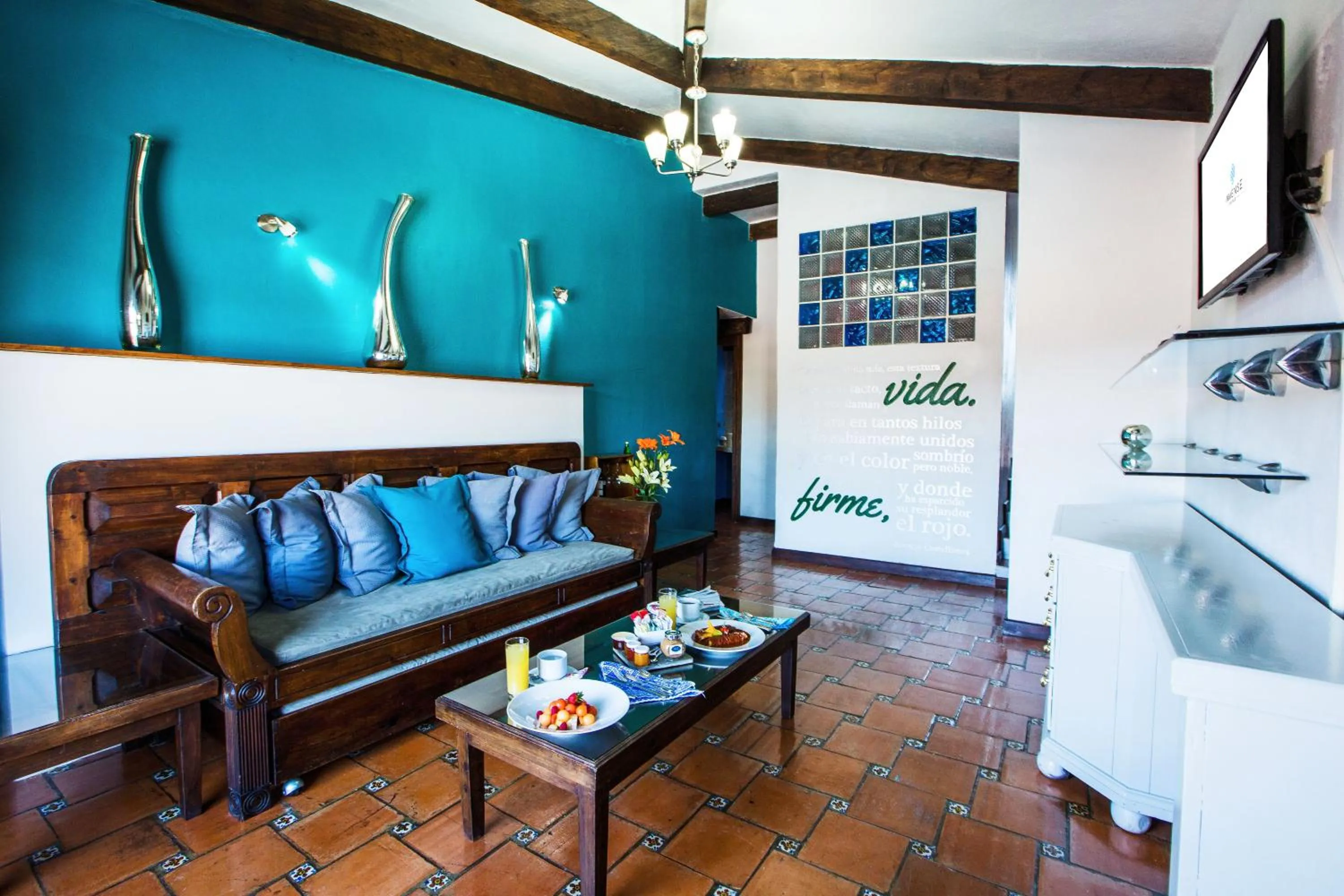 Living room in Santuario Las Escaleras