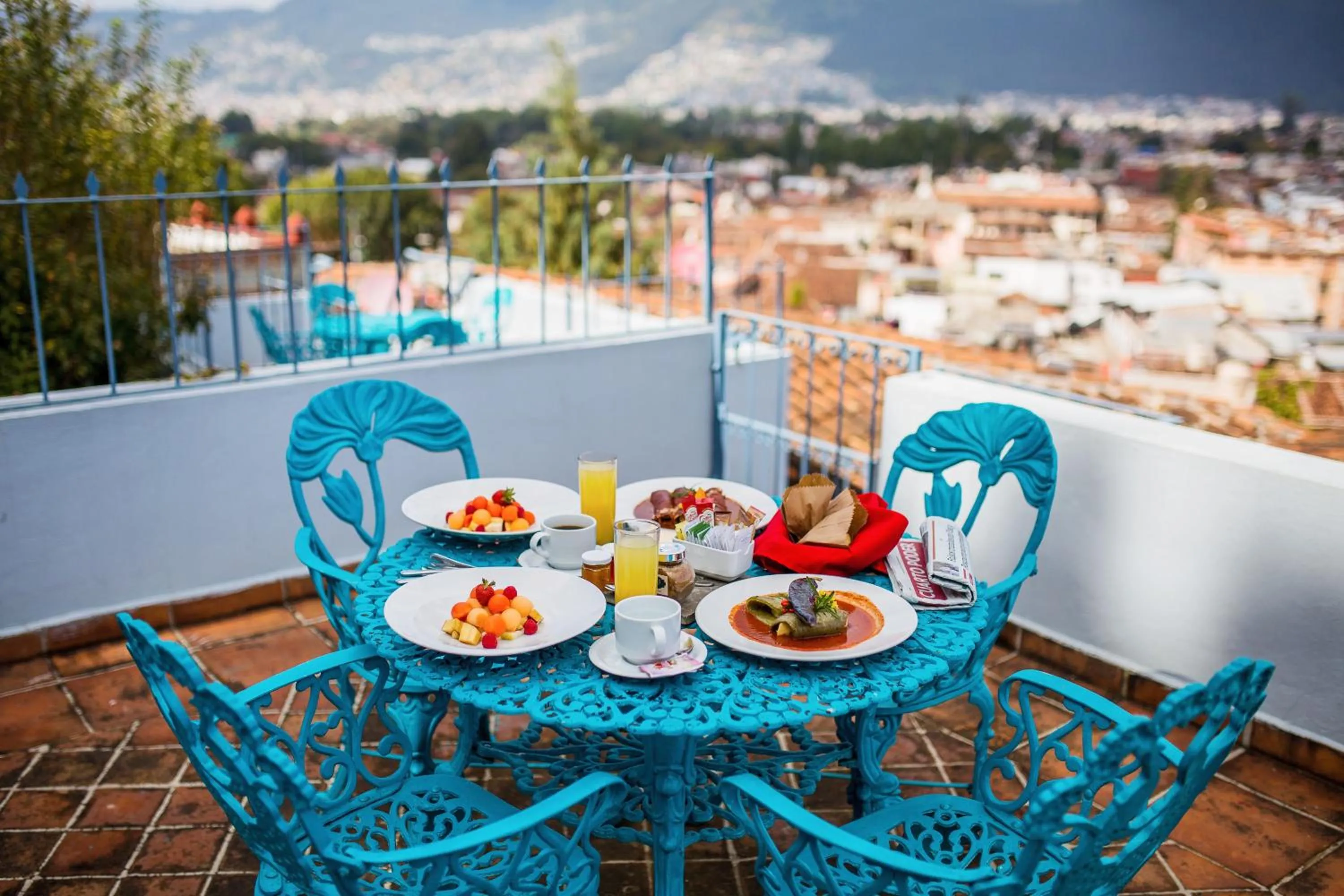 City view in Santuario Las Escaleras
