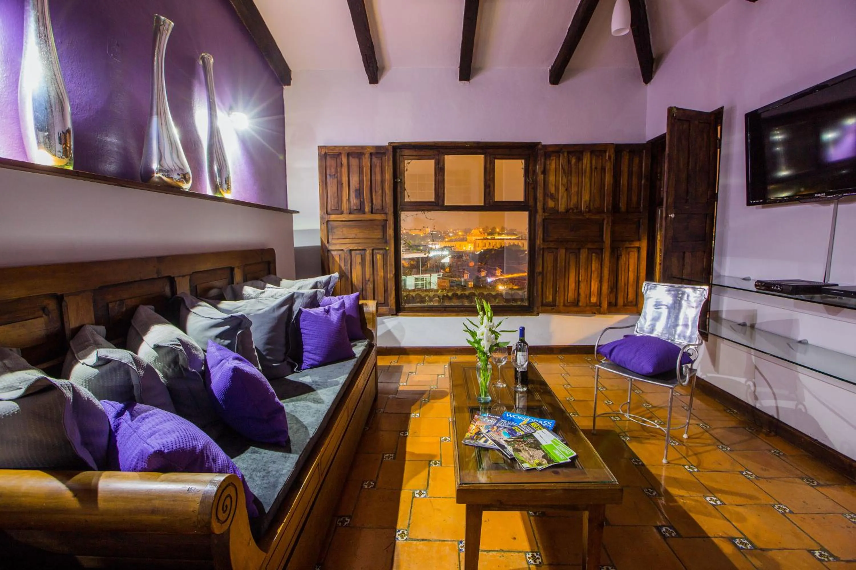 Living room in Santuario Las Escaleras