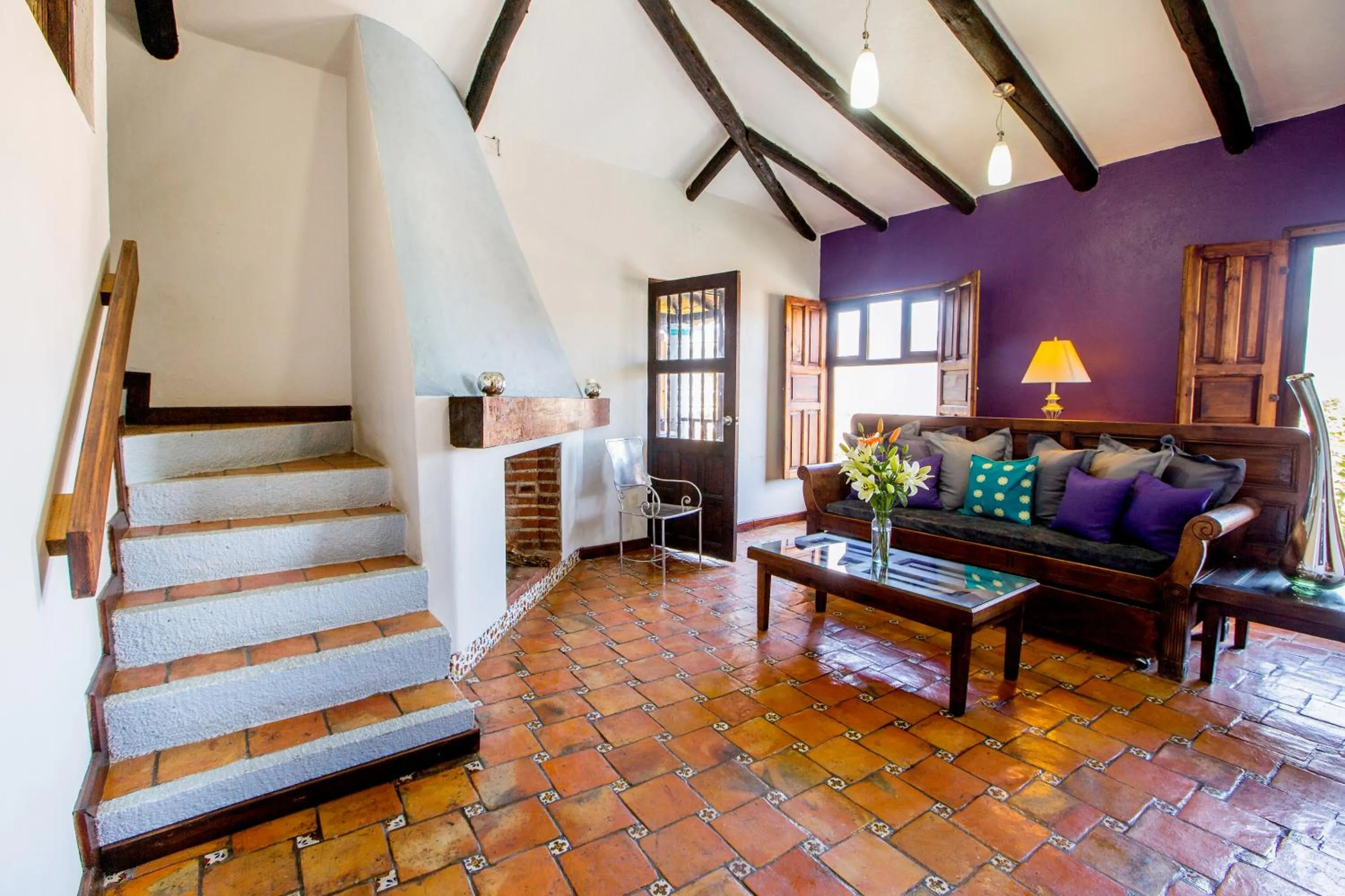 Living room in Santuario Las Escaleras