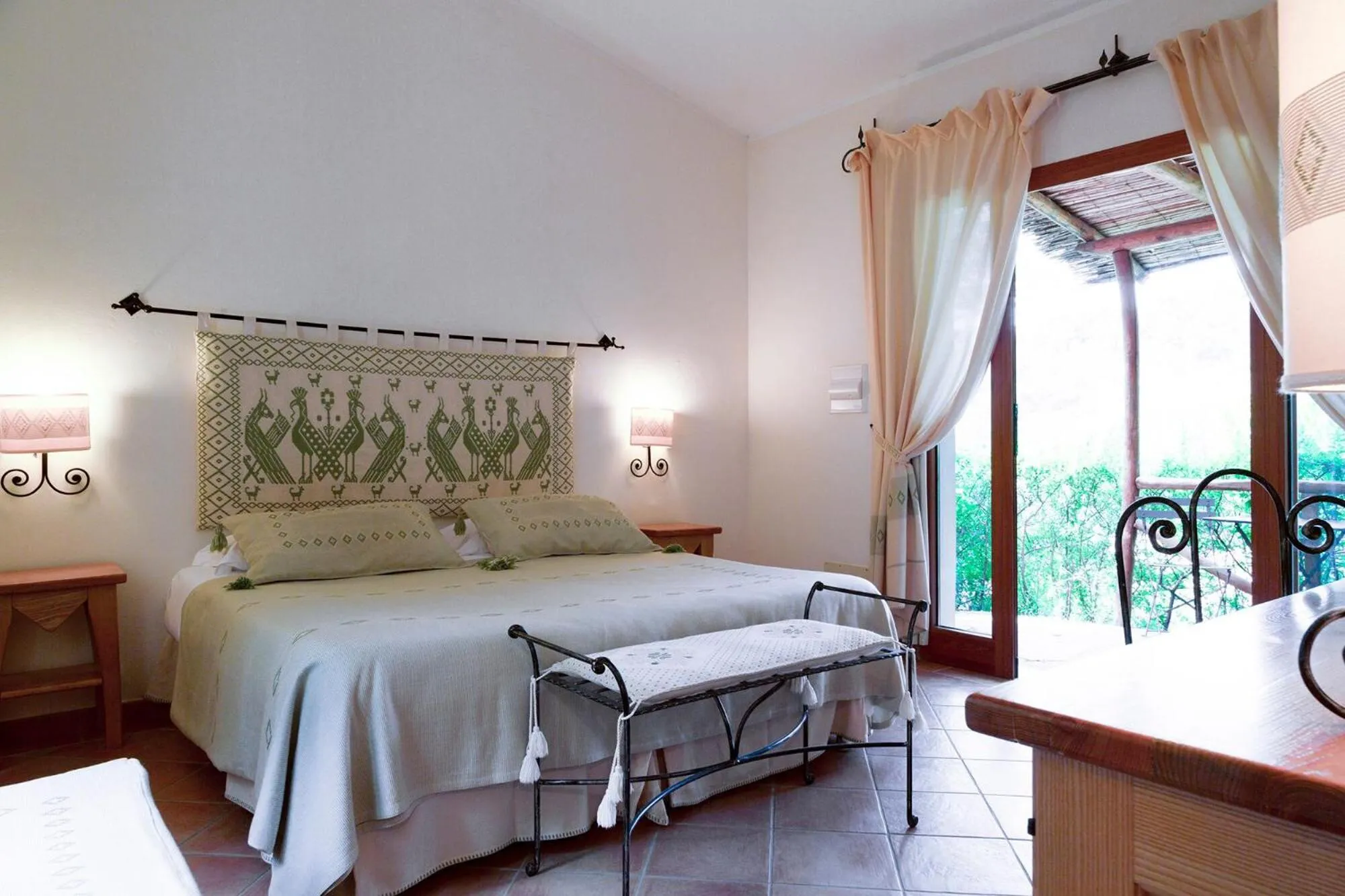 Bed in Hotel Aldiola Country Resort