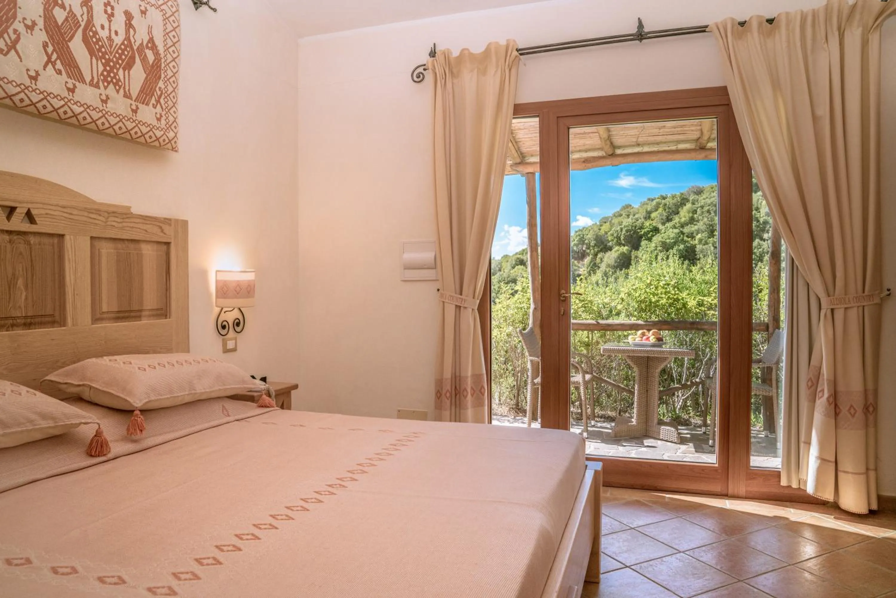 Bed in Hotel Aldiola Country Resort