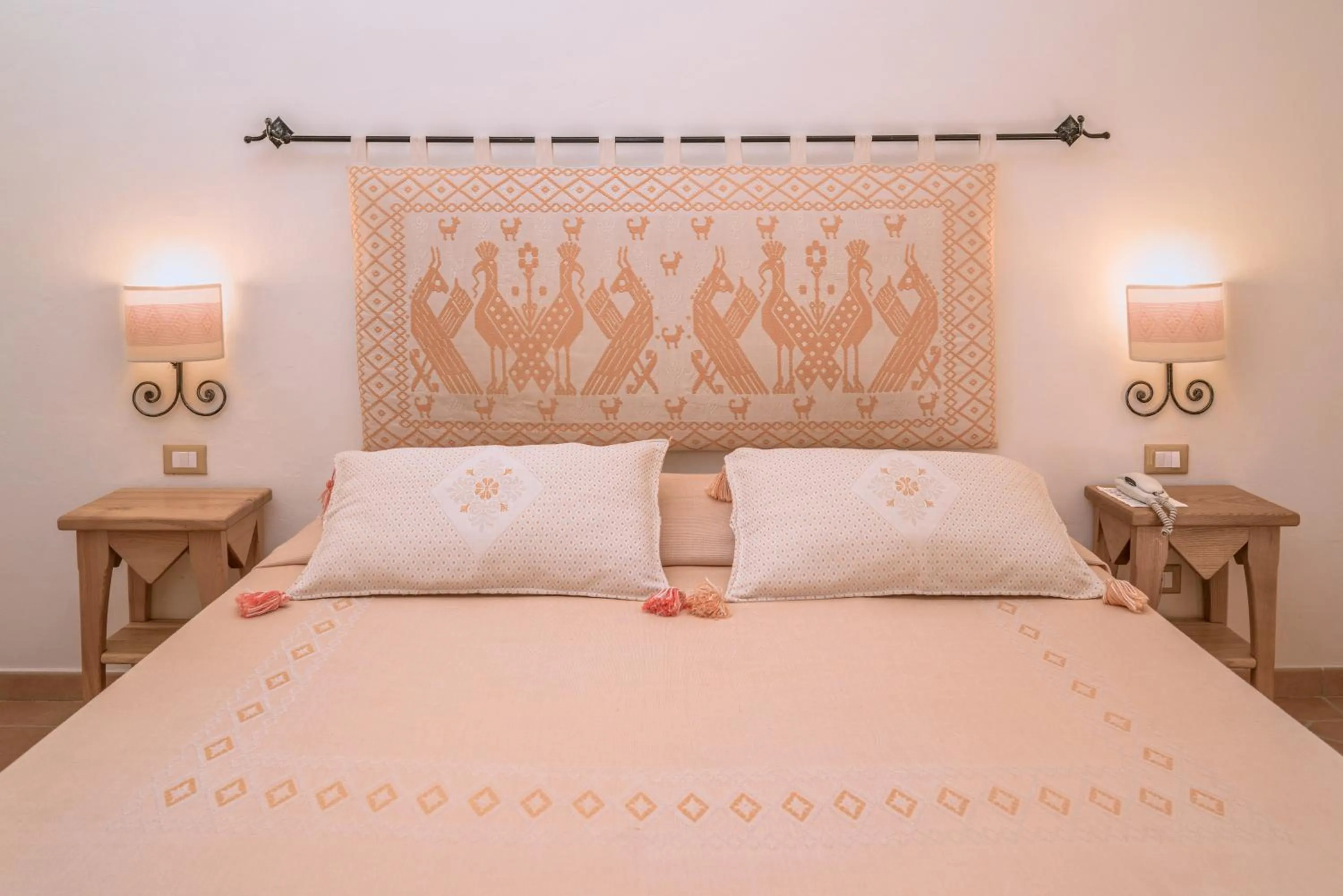 Bed in Hotel Aldiola Country Resort