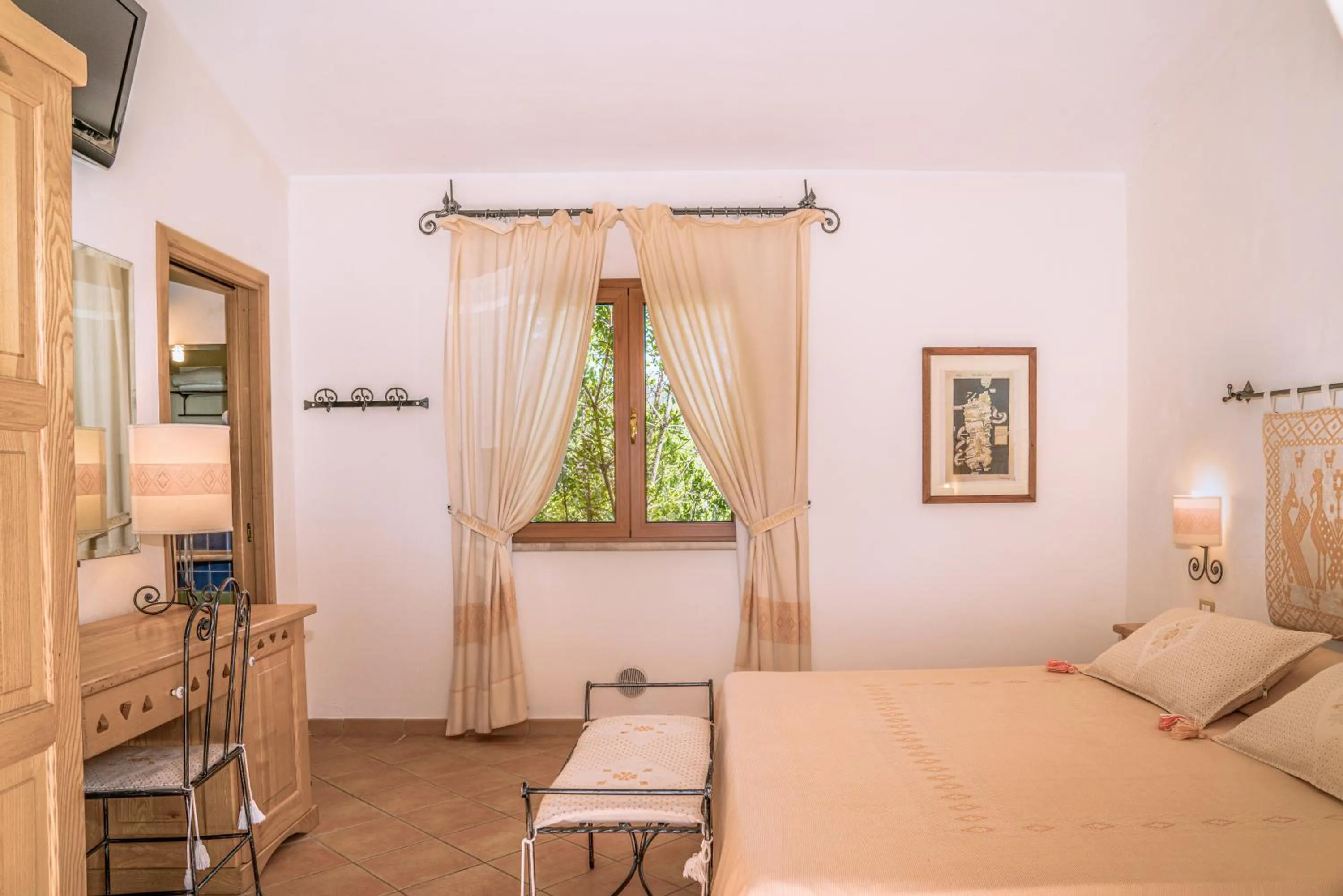 Bed in Hotel Aldiola Country Resort