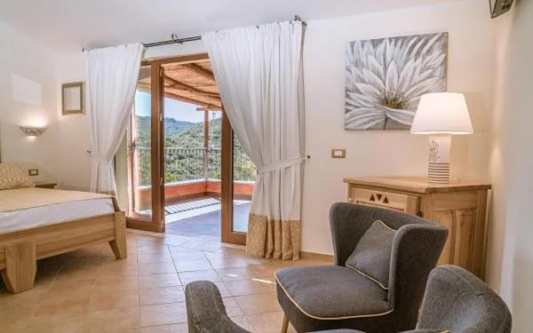 Bed in Hotel Aldiola Country Resort