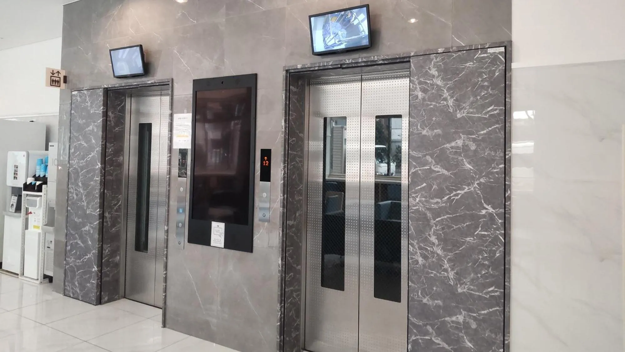 elevator in Toyoko Inn Kita-toda-eki Higashi-guchi