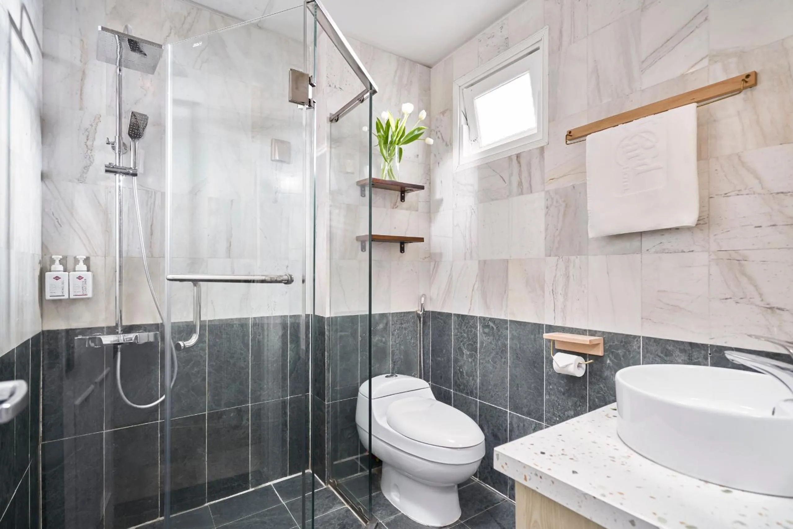 Bathroom in The Postcard Hotel
