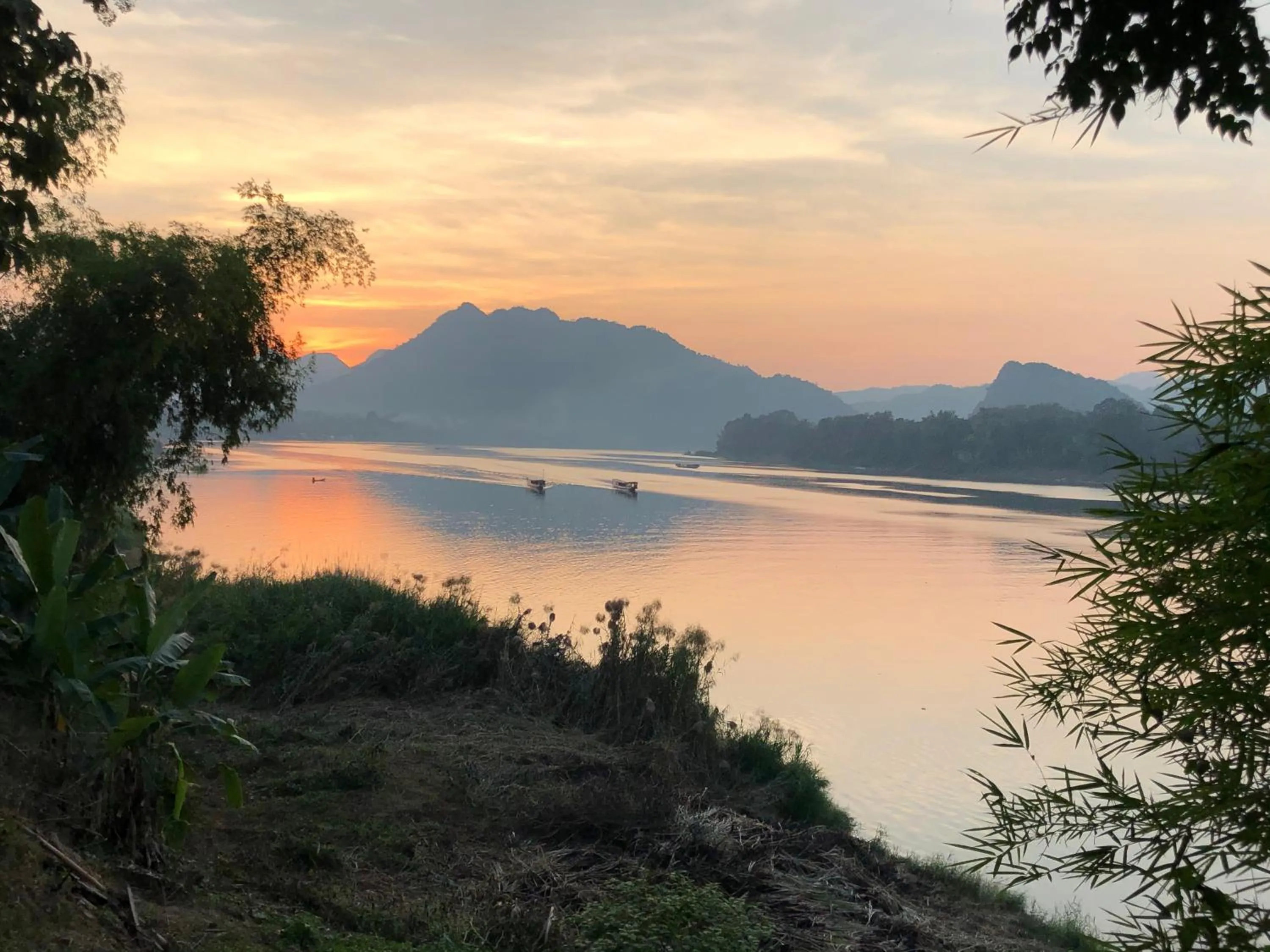 View (from property/room) in On The Mekong Resort