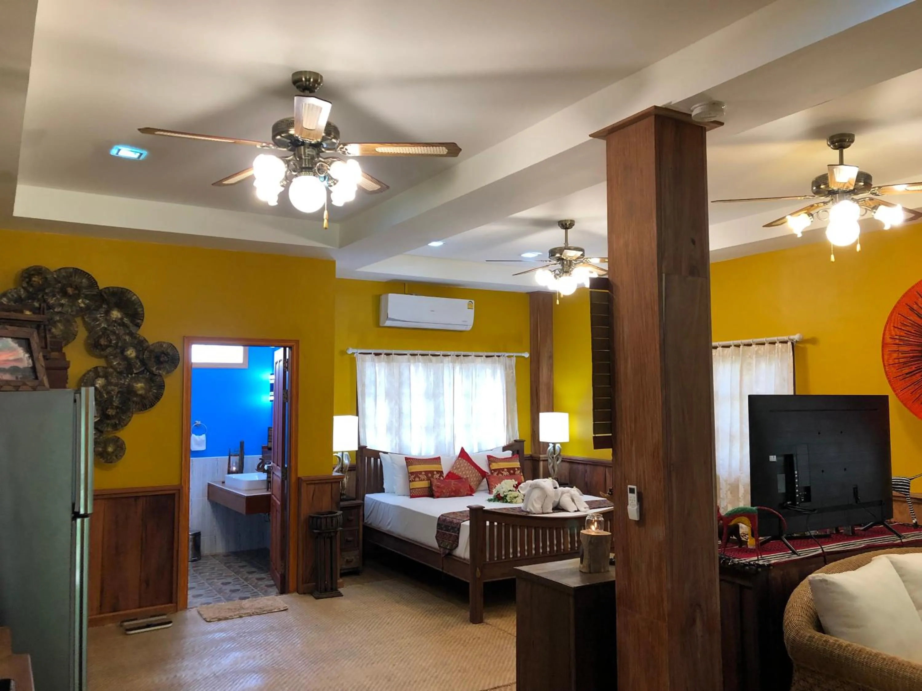 Junior Suite with Balcony in On The Mekong Resort