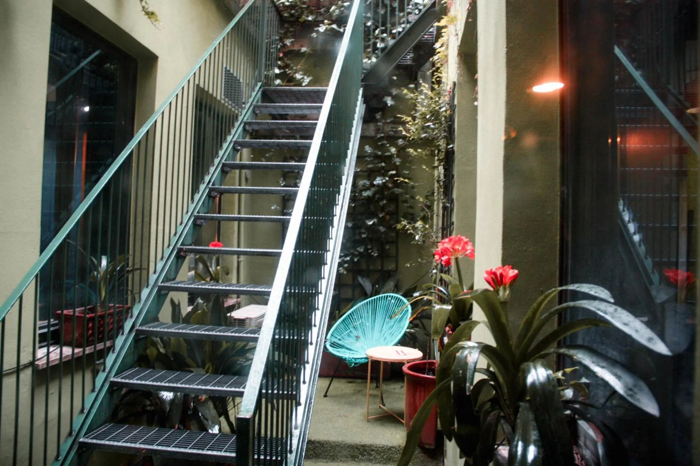 Balcony/Terrace in Ostello Bello Milano Centrale