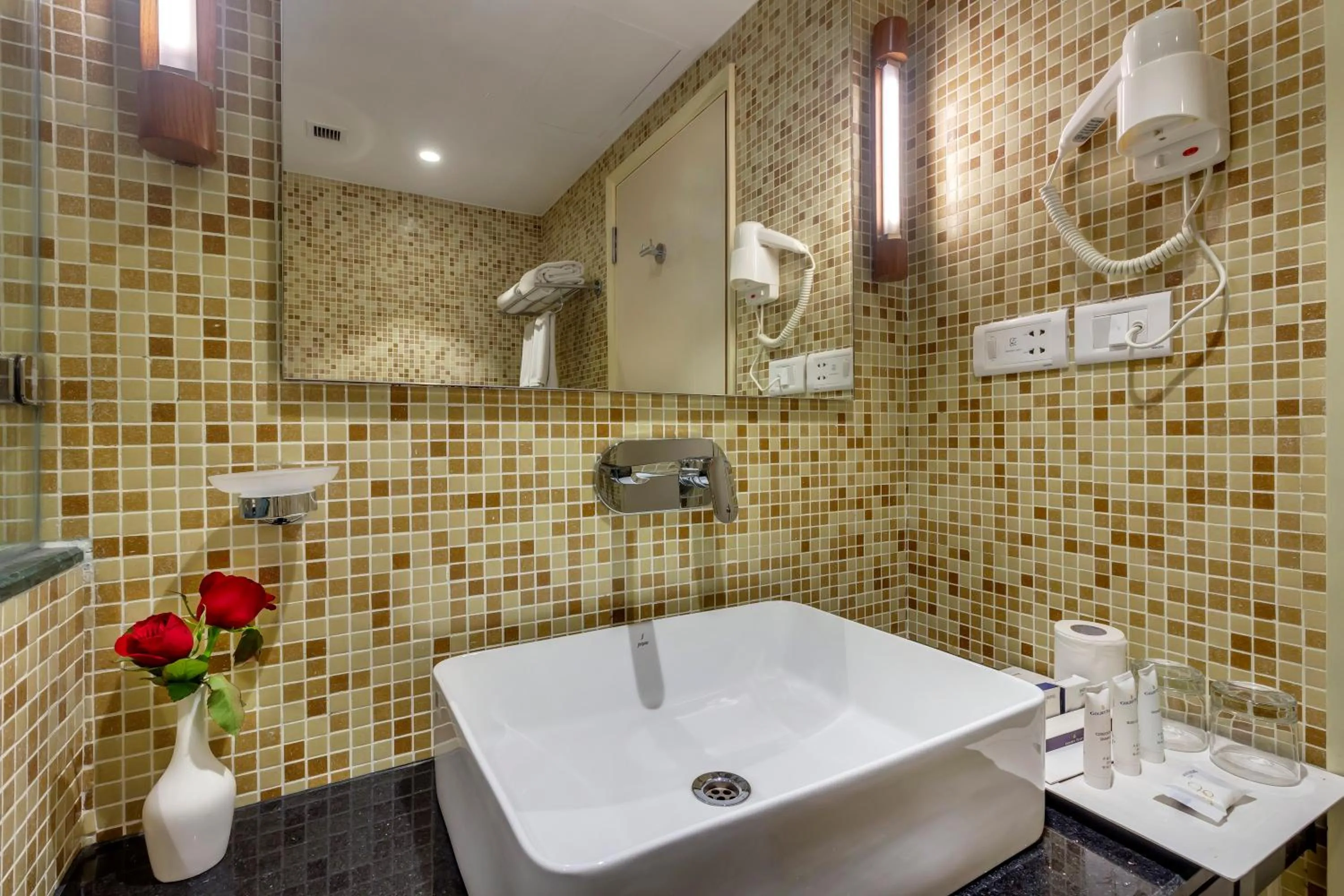 Bathroom in Golden Tulip New Delhi - Hari Nagar