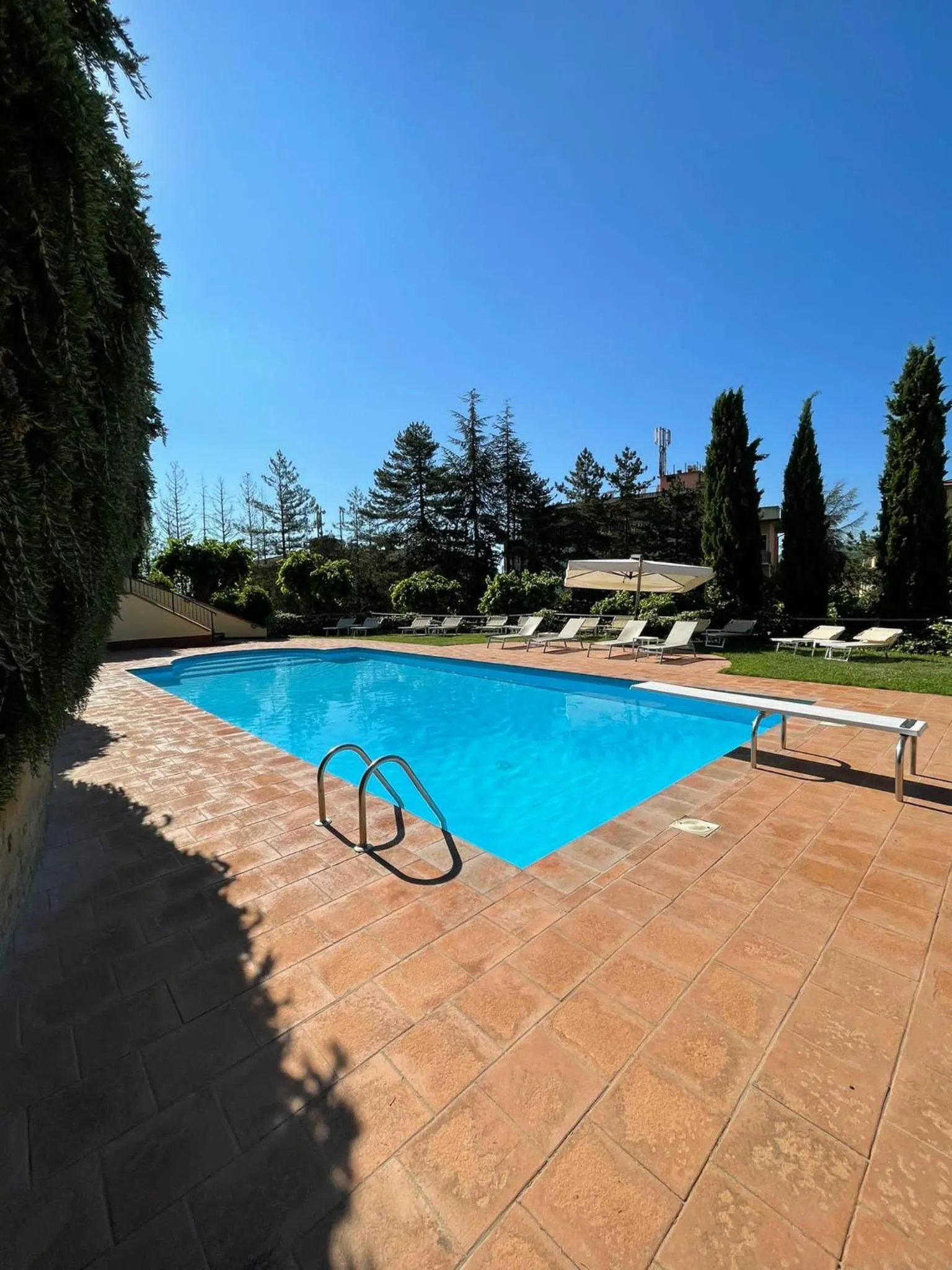 Swimming pool in Grand Hotel Admiral Palace