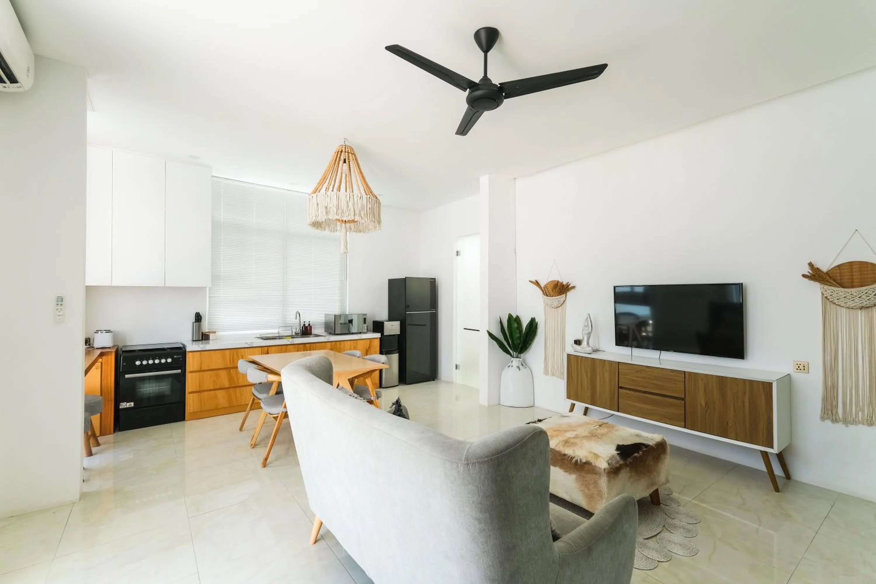 Living room in Villa Christine Canggu