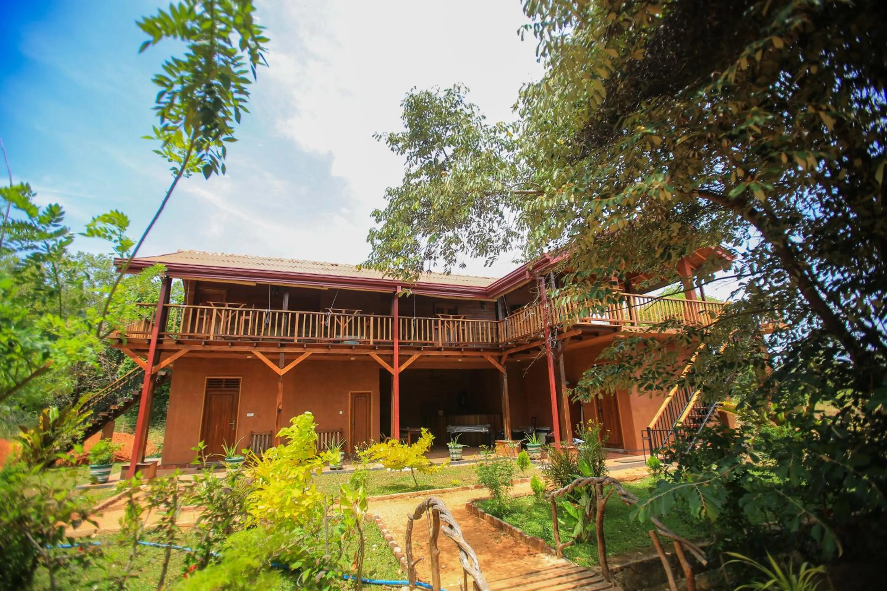 Property building in Jungle Hut Resort Sigiriya