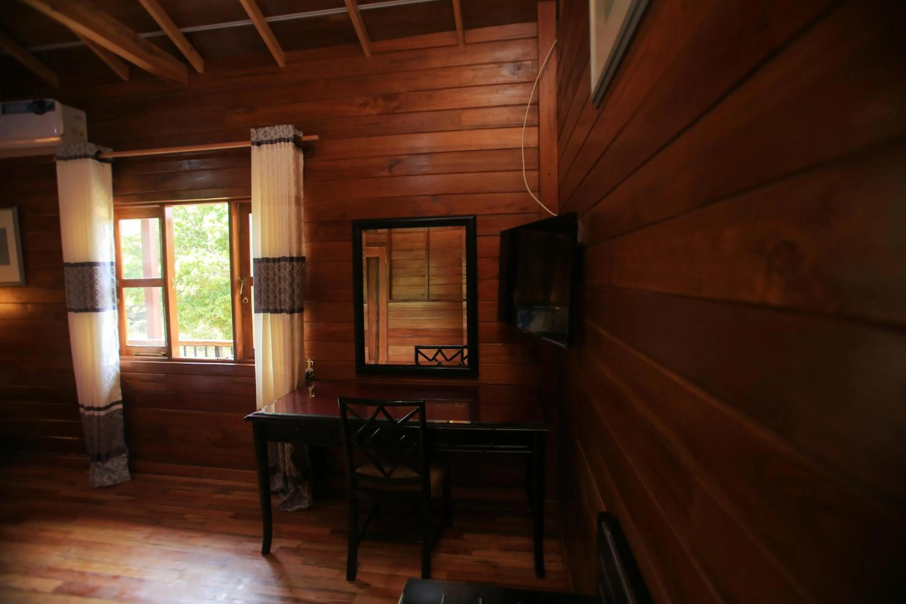 Living room in Jungle Hut Resort Sigiriya