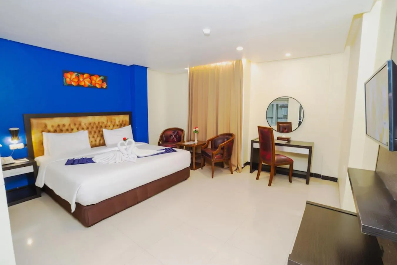 Photo of the whole room, Bed in Parkside Star Hotel Jayapura