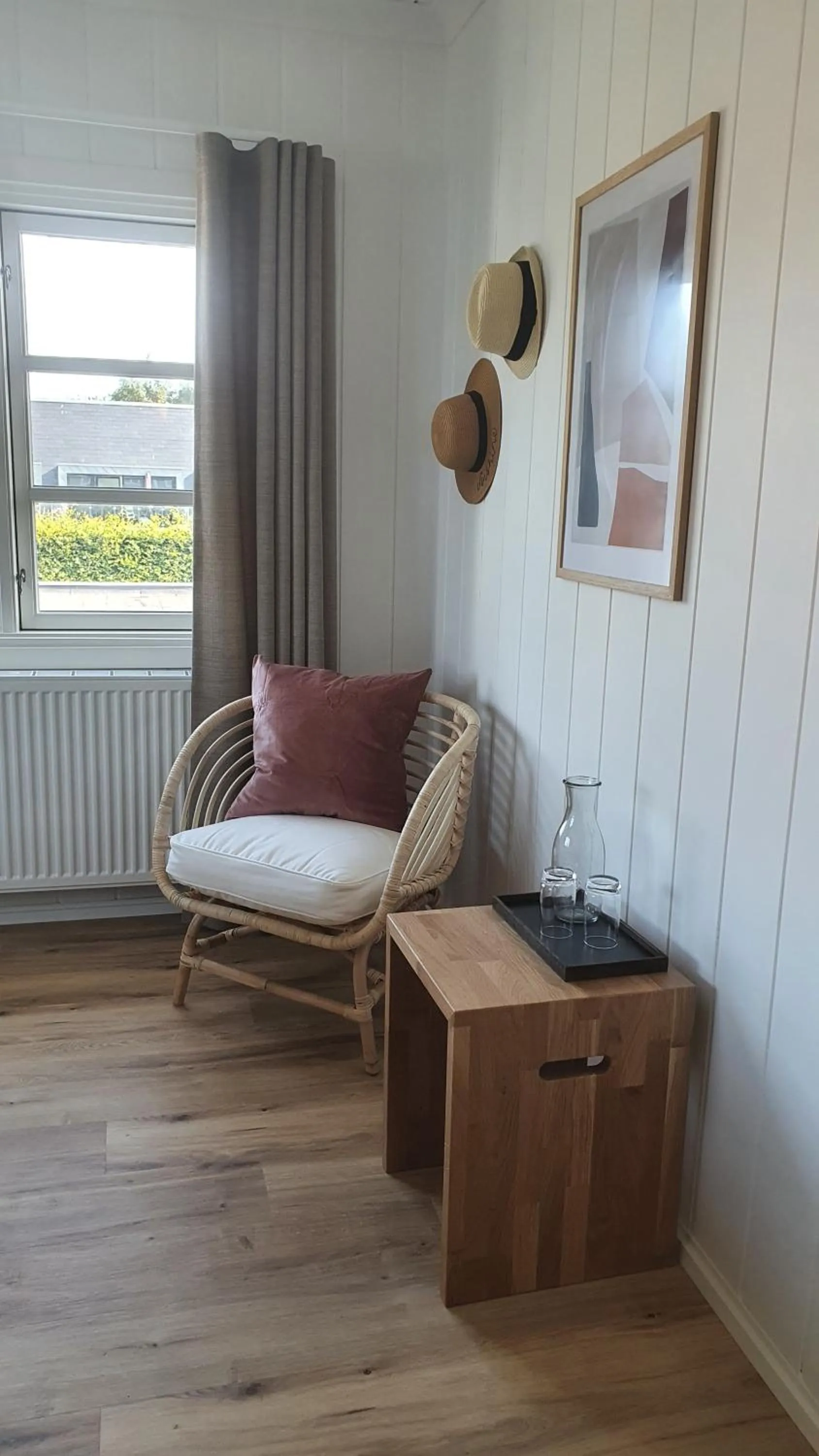 Seating area in Hørby Færgekro