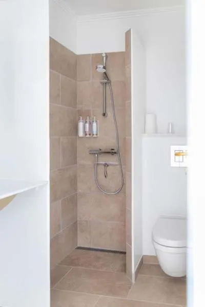 Shower in Hørby Færgekro