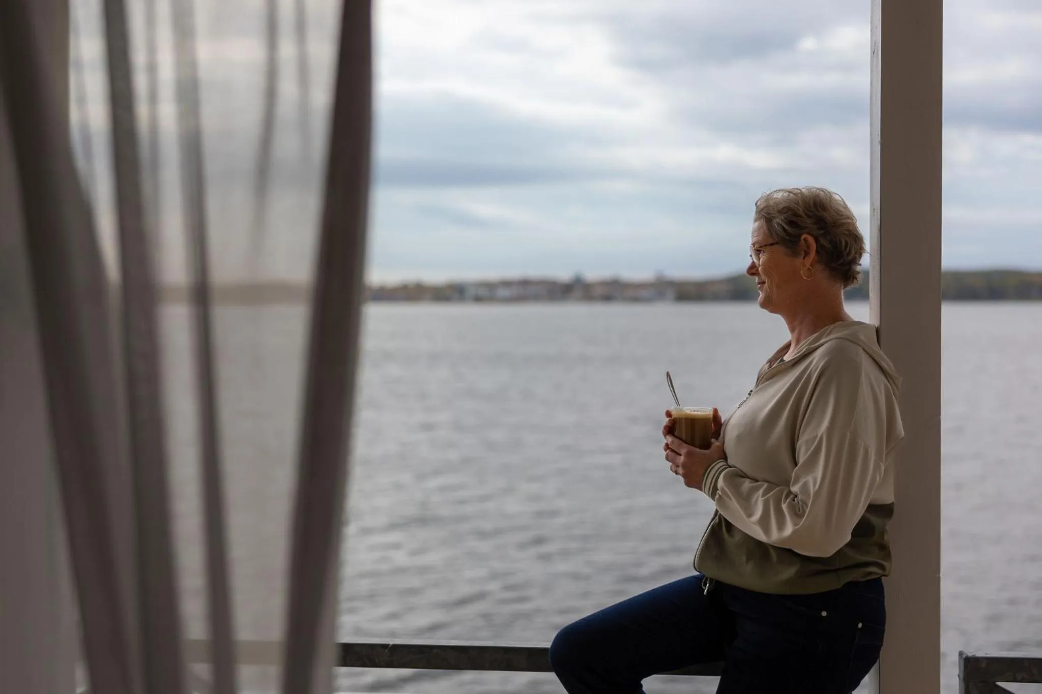 Balcony/Terrace in Hørby Færgekro