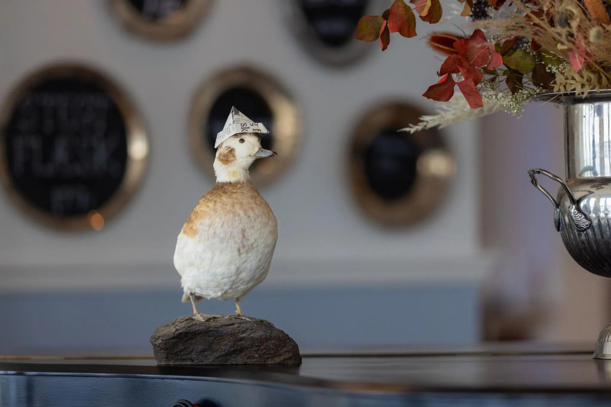 Decorative detail in Hørby Færgekro