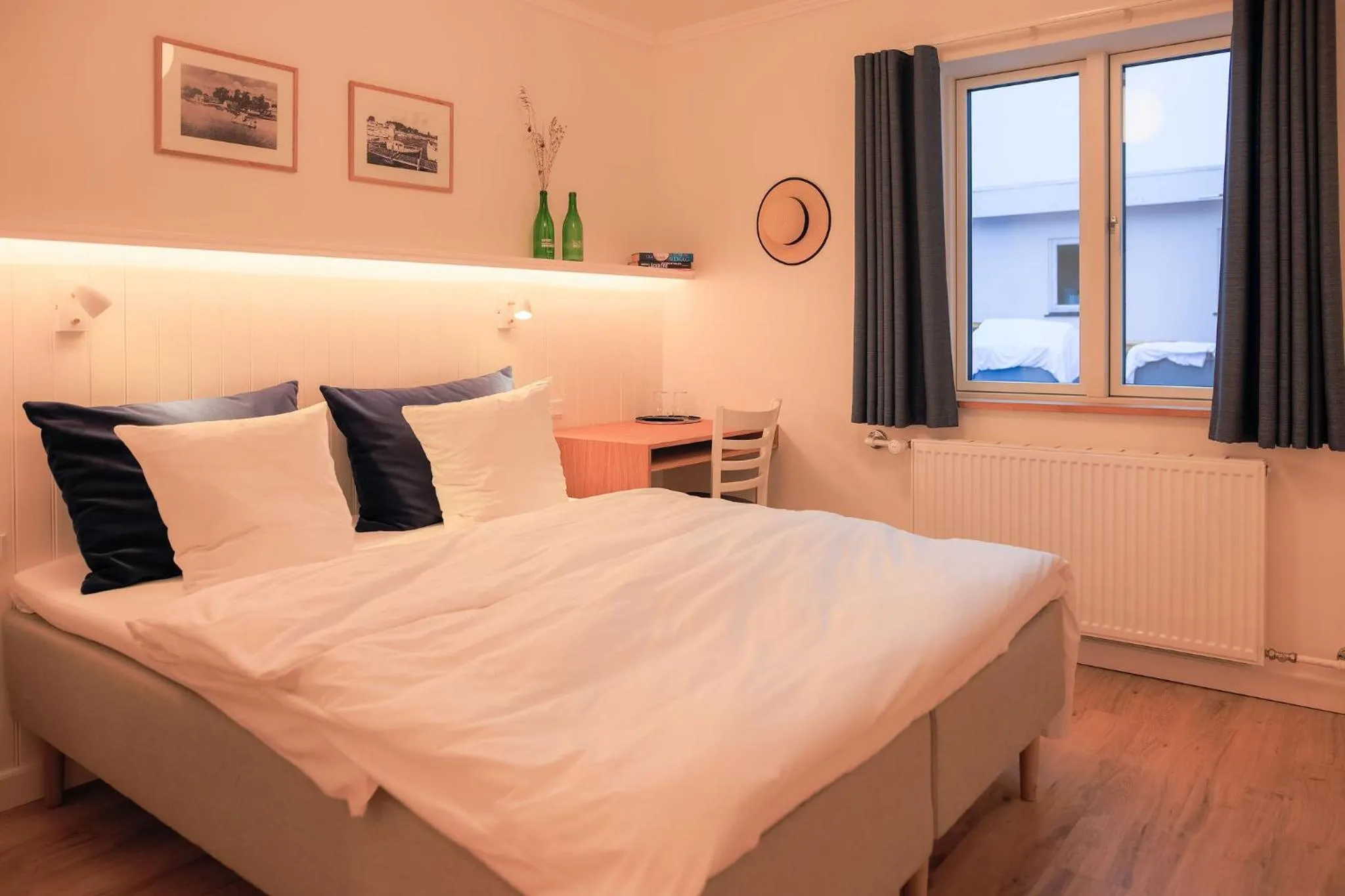 Bed in Hørby Færgekro