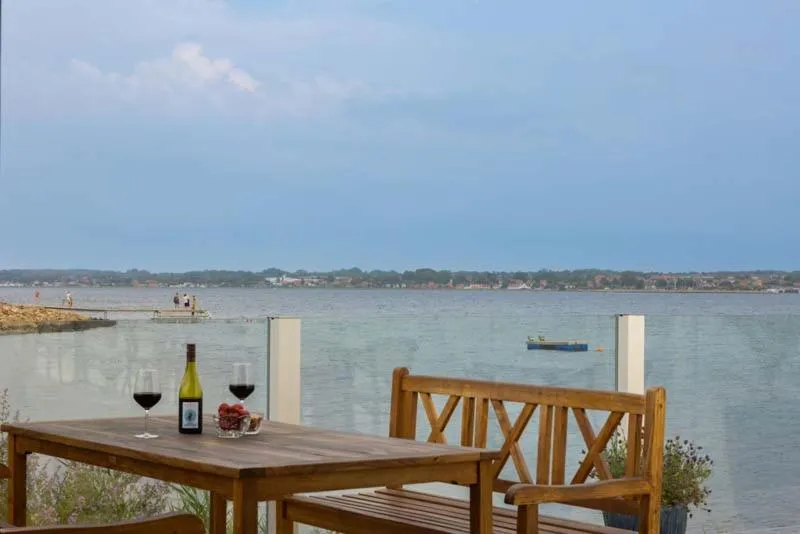 Natural landscape in Hørby Færgekro