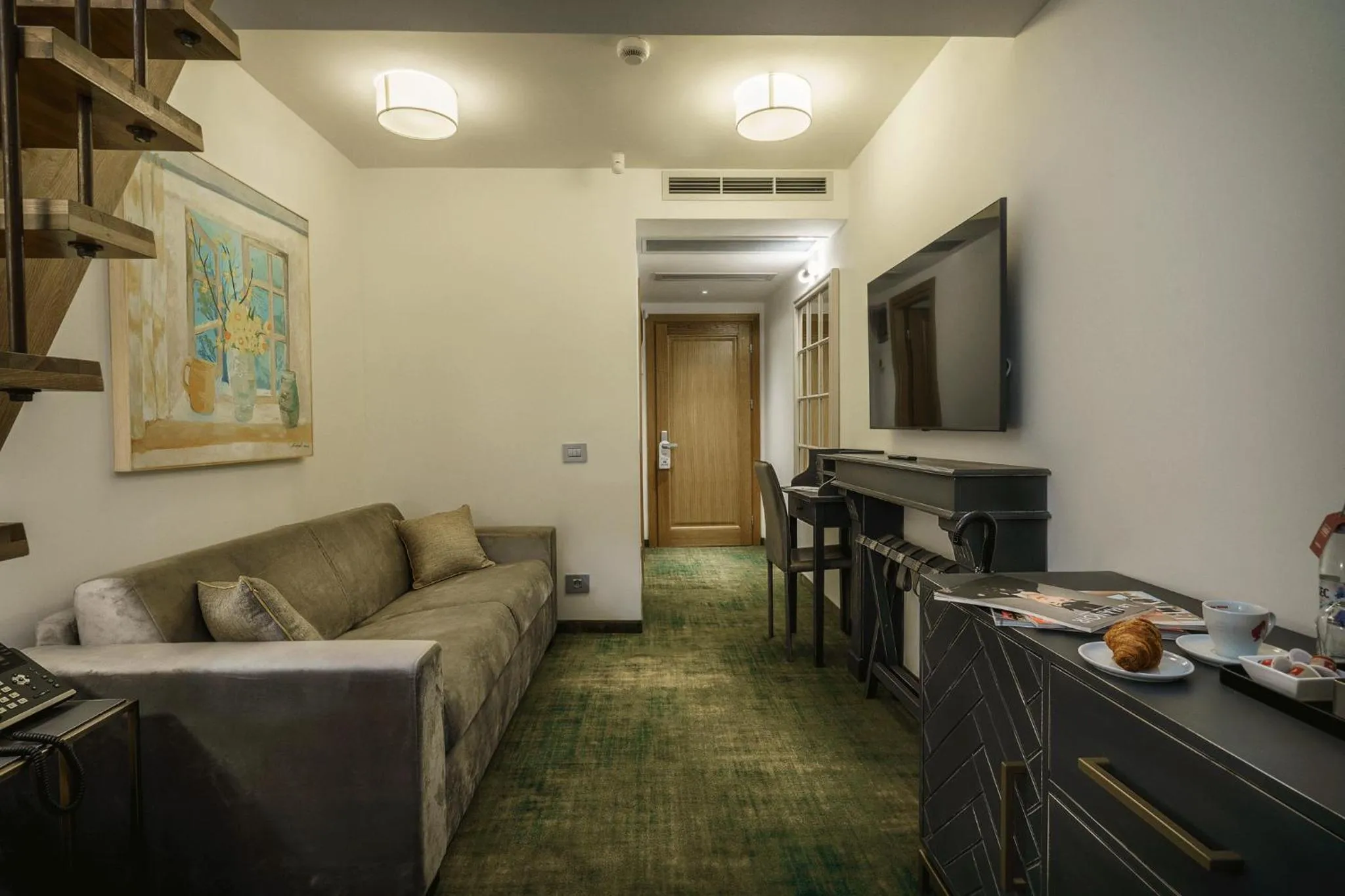 Living room in La Boheme Boutique Casa Soare