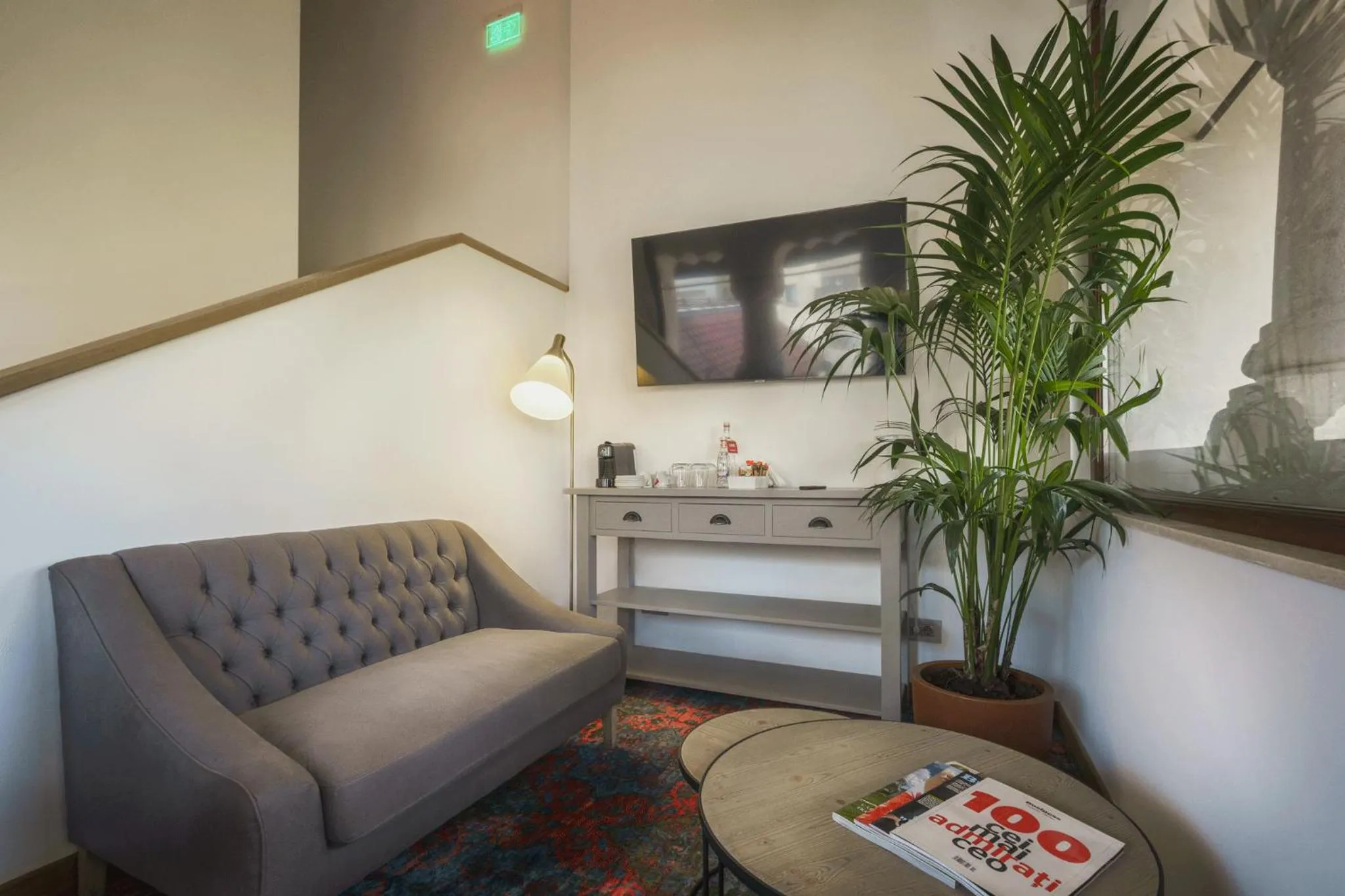 Seating area in La Boheme Boutique Casa Soare