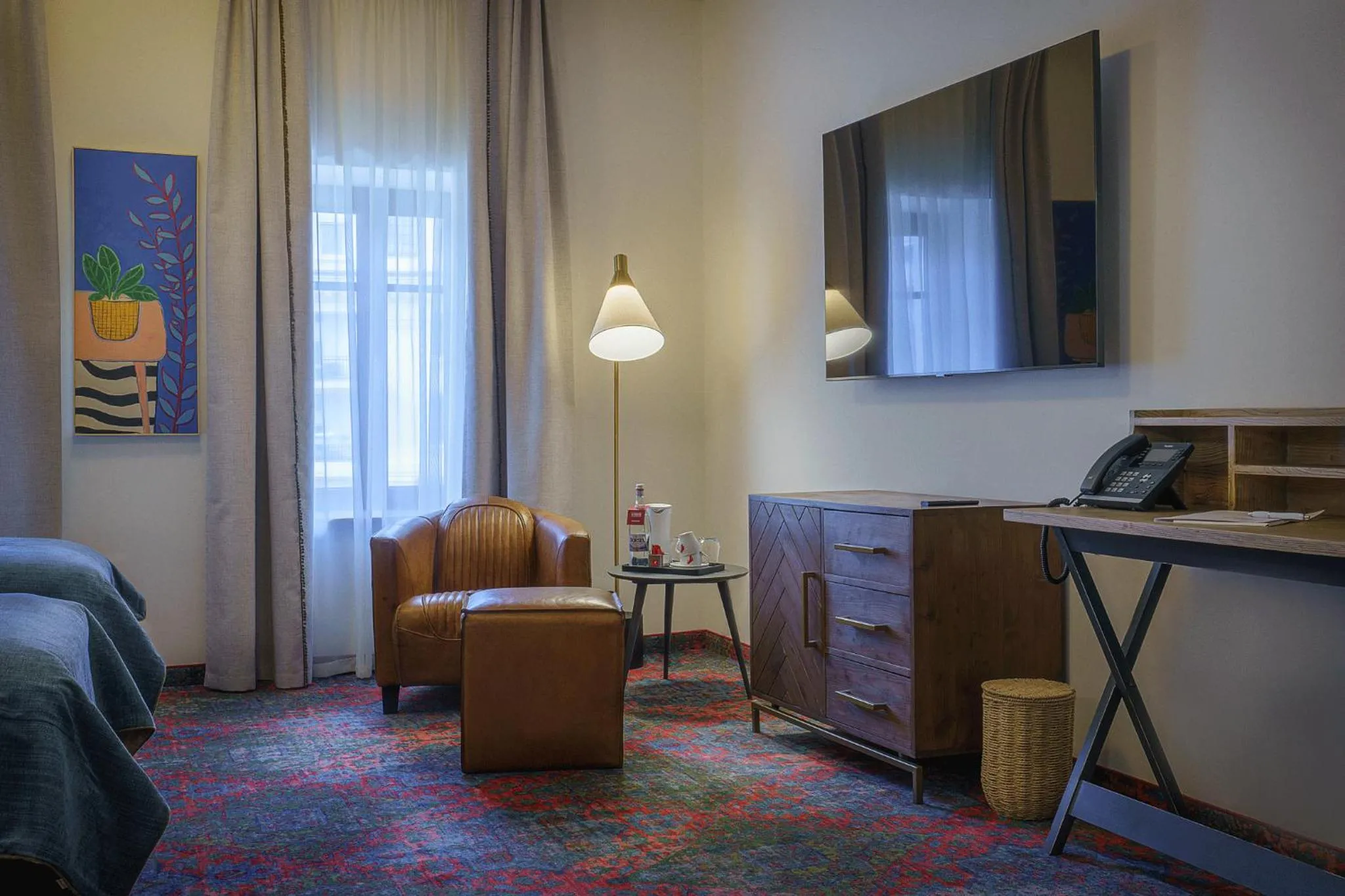 TV and multimedia, Bed in La Boheme Boutique Casa Soare