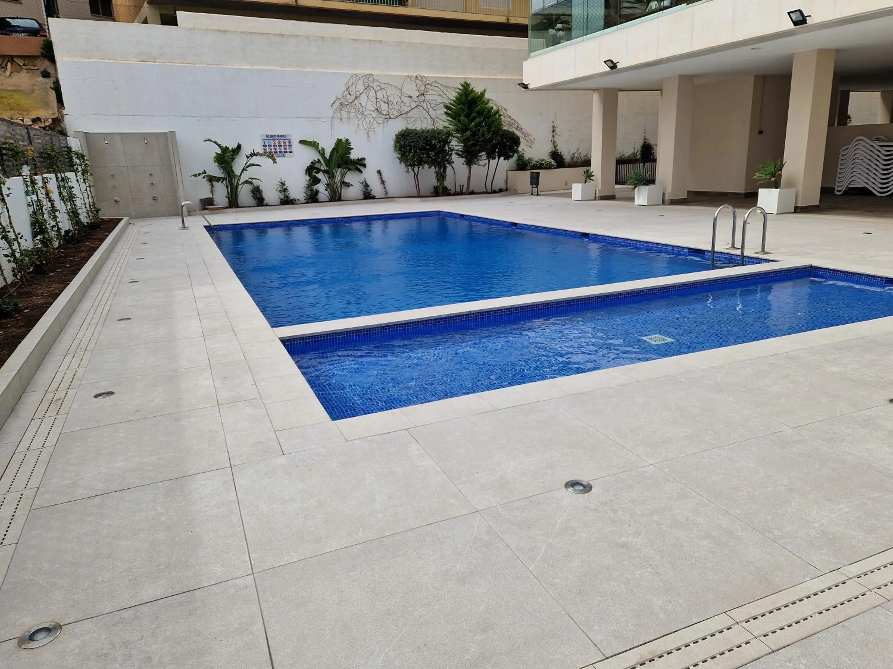 Swimming pool in Sea view and Ifach Calpe