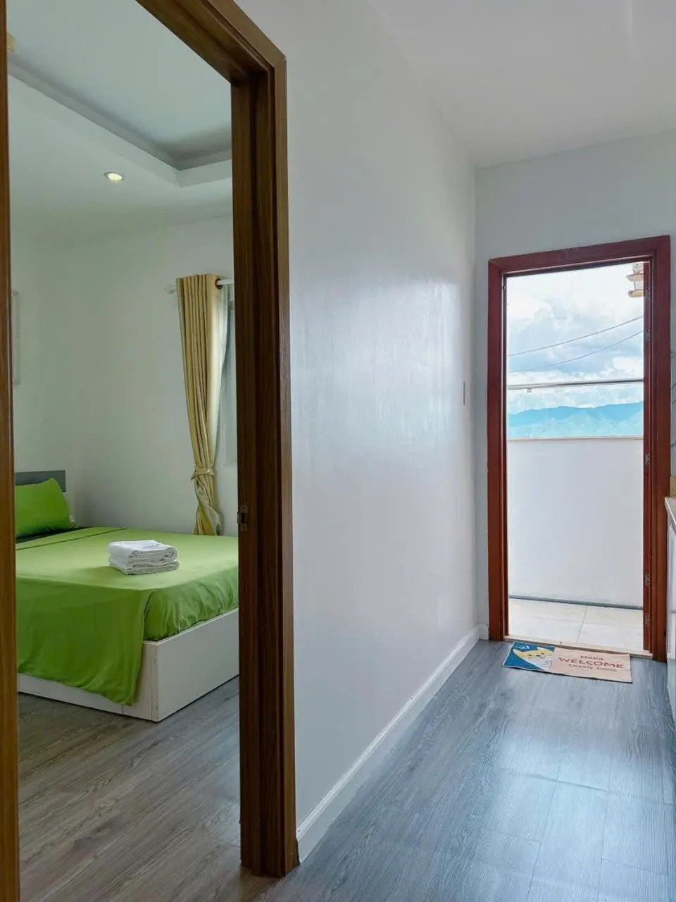 Bed in Pearl Nha Trang Beach Apartment