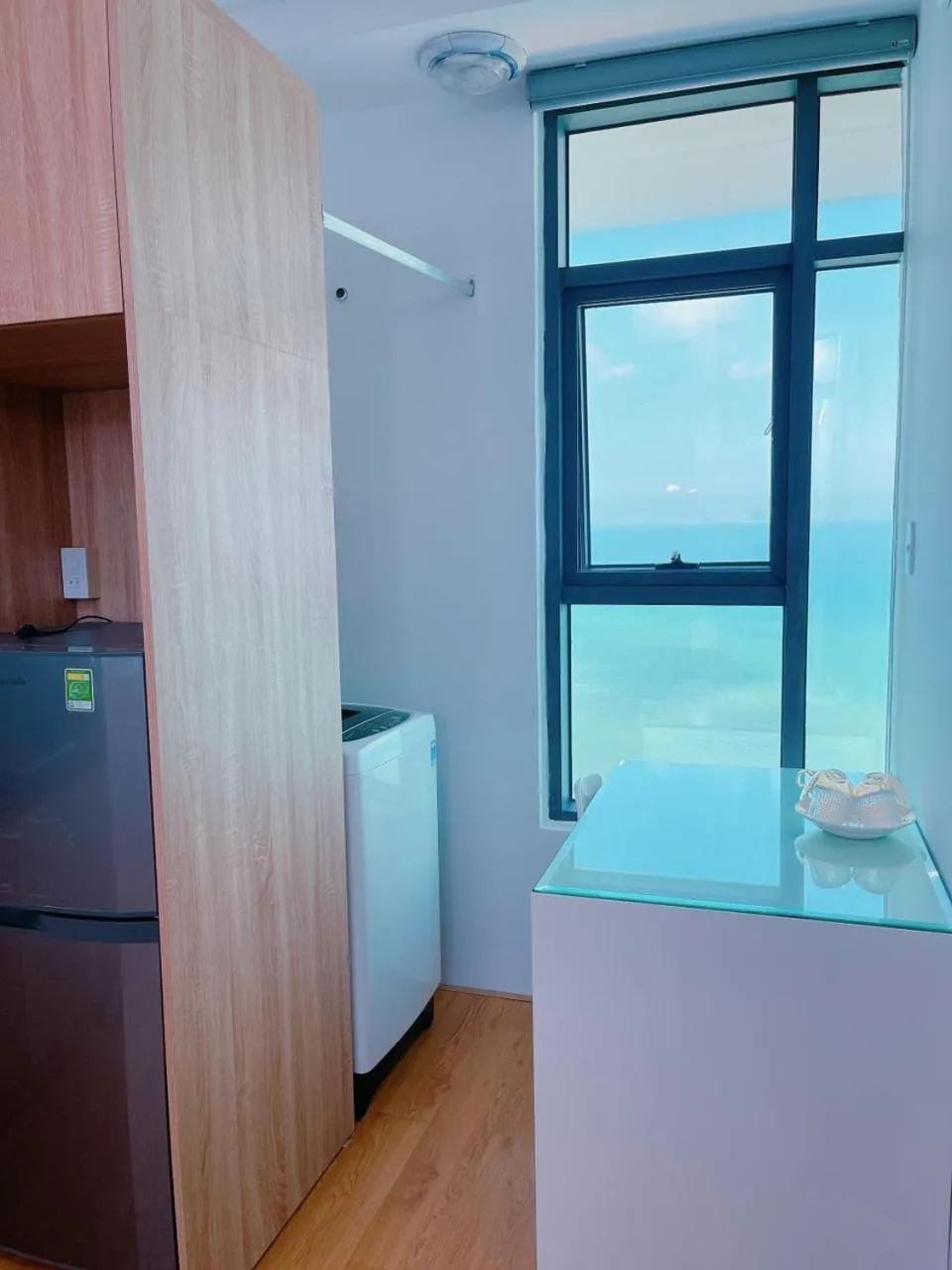 Kitchen or kitchenette in Pearl Nha Trang Beach Apartment
