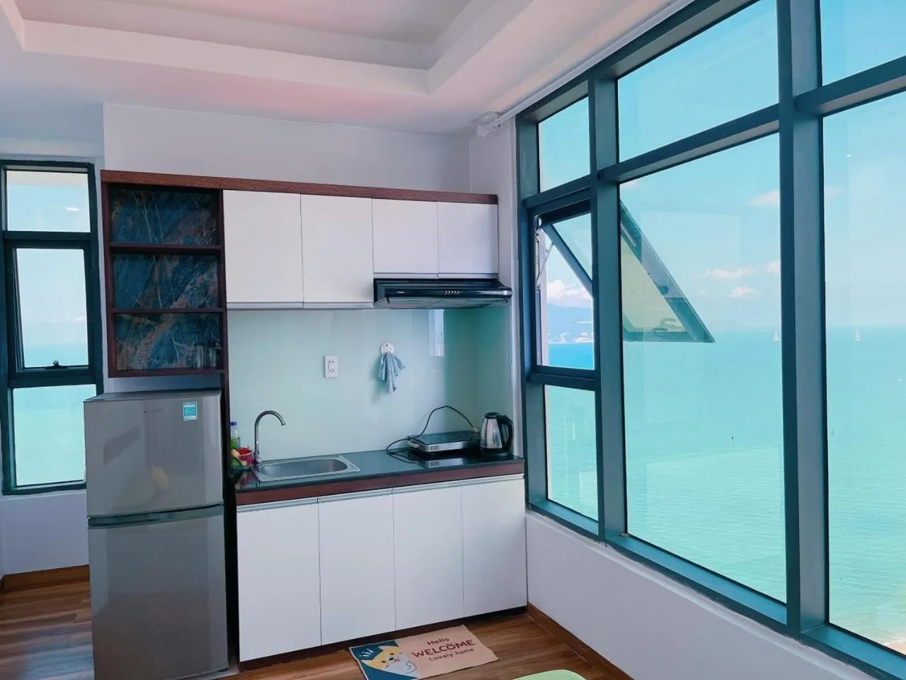 Sea view in Pearl Nha Trang Beach Apartment