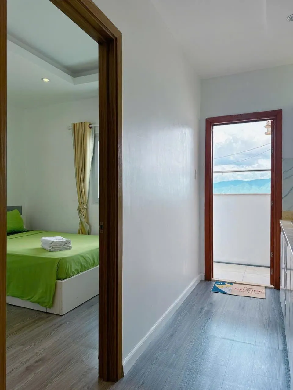 Bed in Pearl Nha Trang Beach Apartment
