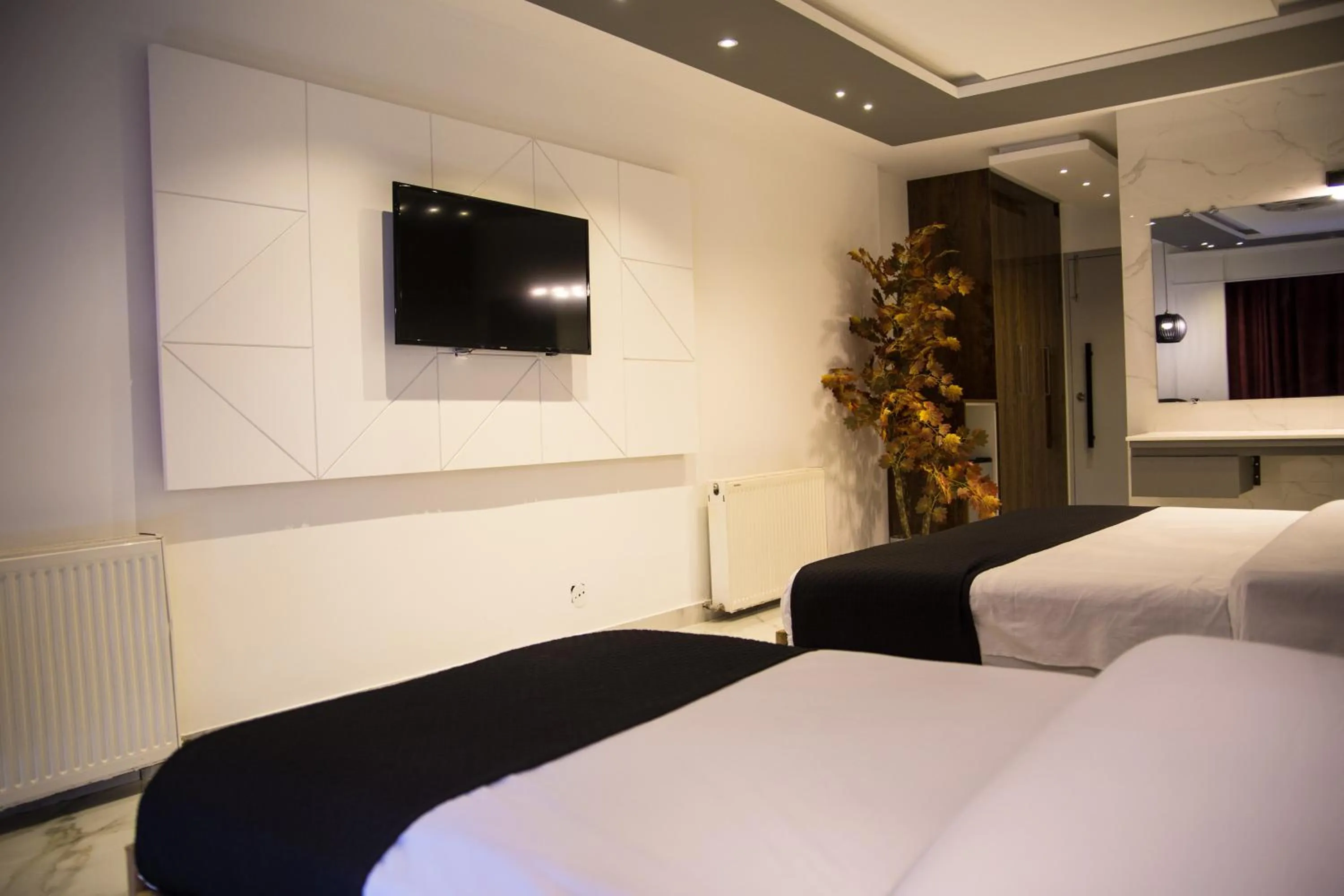 Communal lounge/ TV room in Metropole Hotel