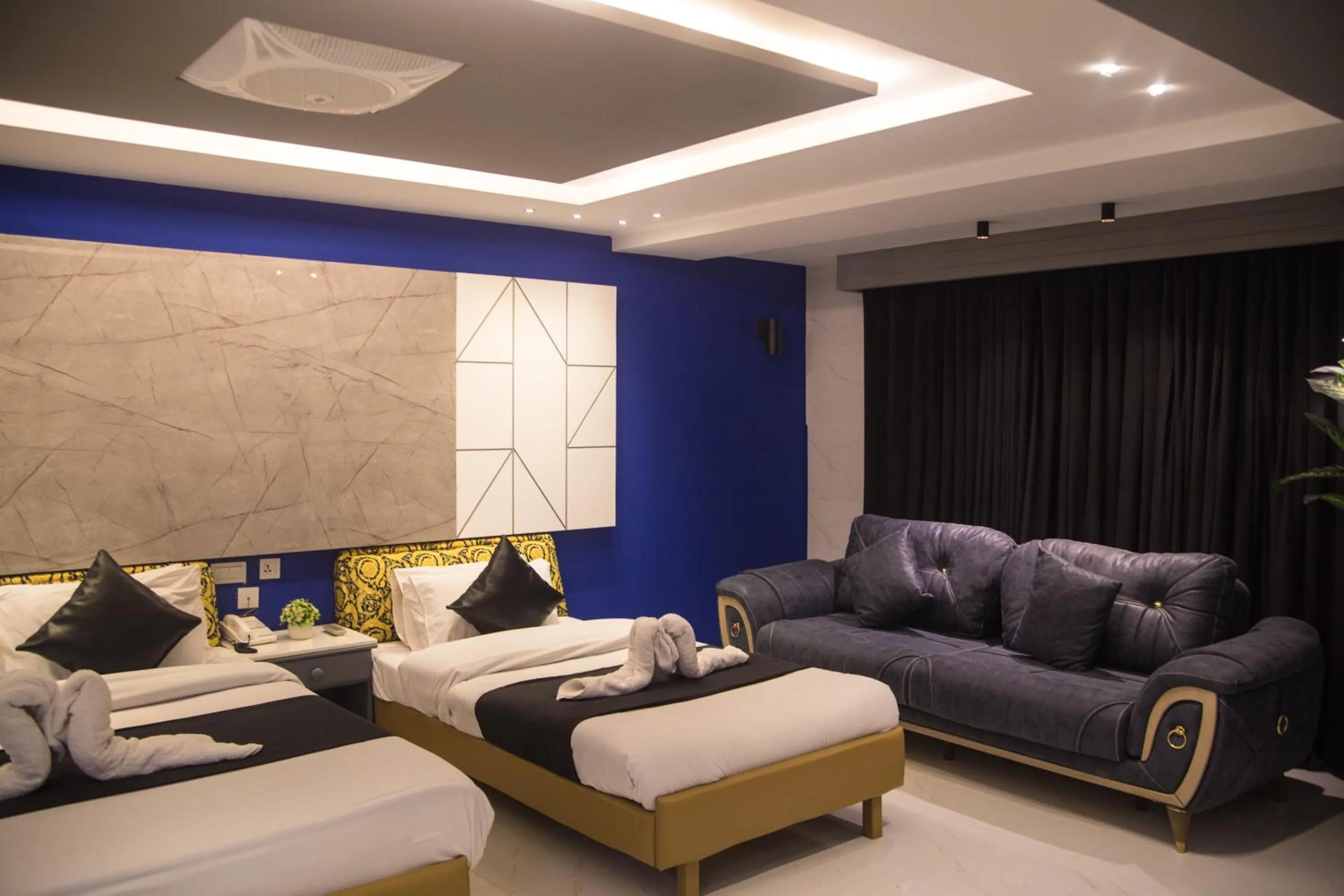 Bed in Metropole Hotel